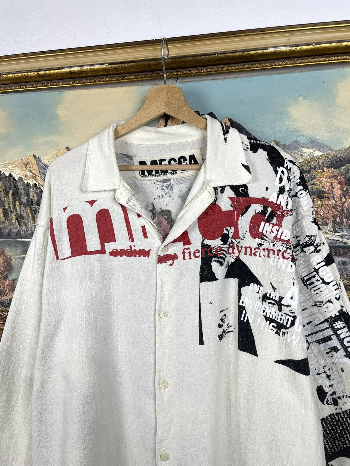 Affliction Affliction Avant Garde Y2k Vintage Shirt Cyber Opium Swag Size US XL / EU 56 / 4 - 5 Thumbnail