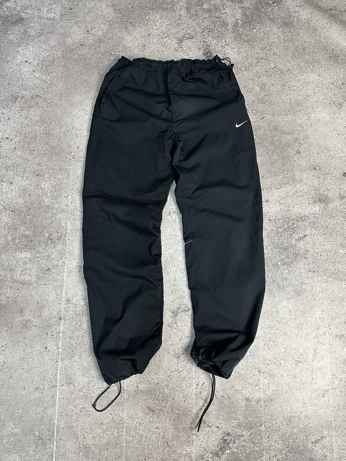Nike × Vintage Vintage Nike Drill Nylon Pants Embroidered Logo Y2K Size US 32 / EU 48 - 6 Thumbnail