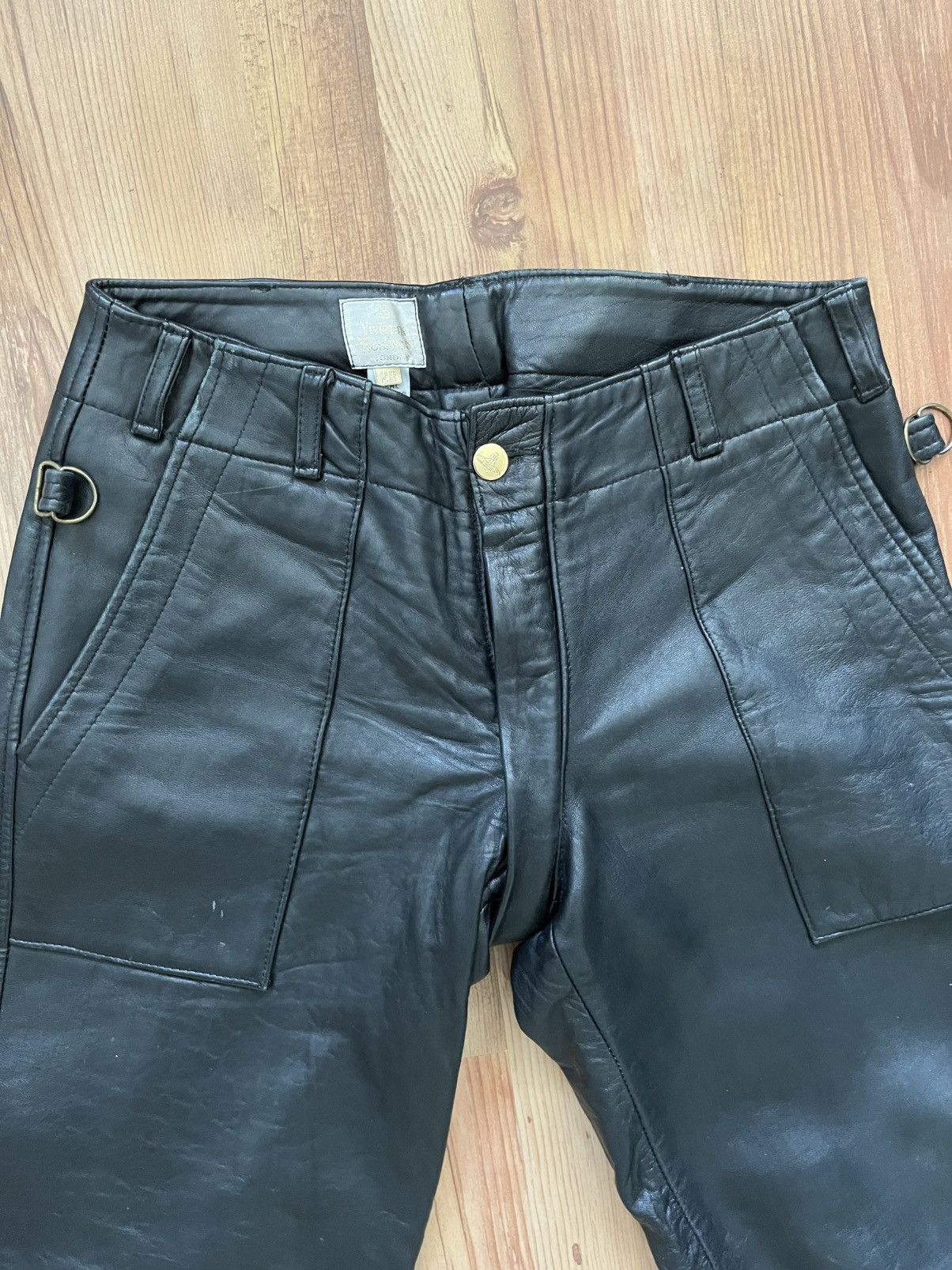 Vivienne Westwood Vivienne Westwood Leather bondage trousers Size US 28 / EU 44 - 2 Thumbnail