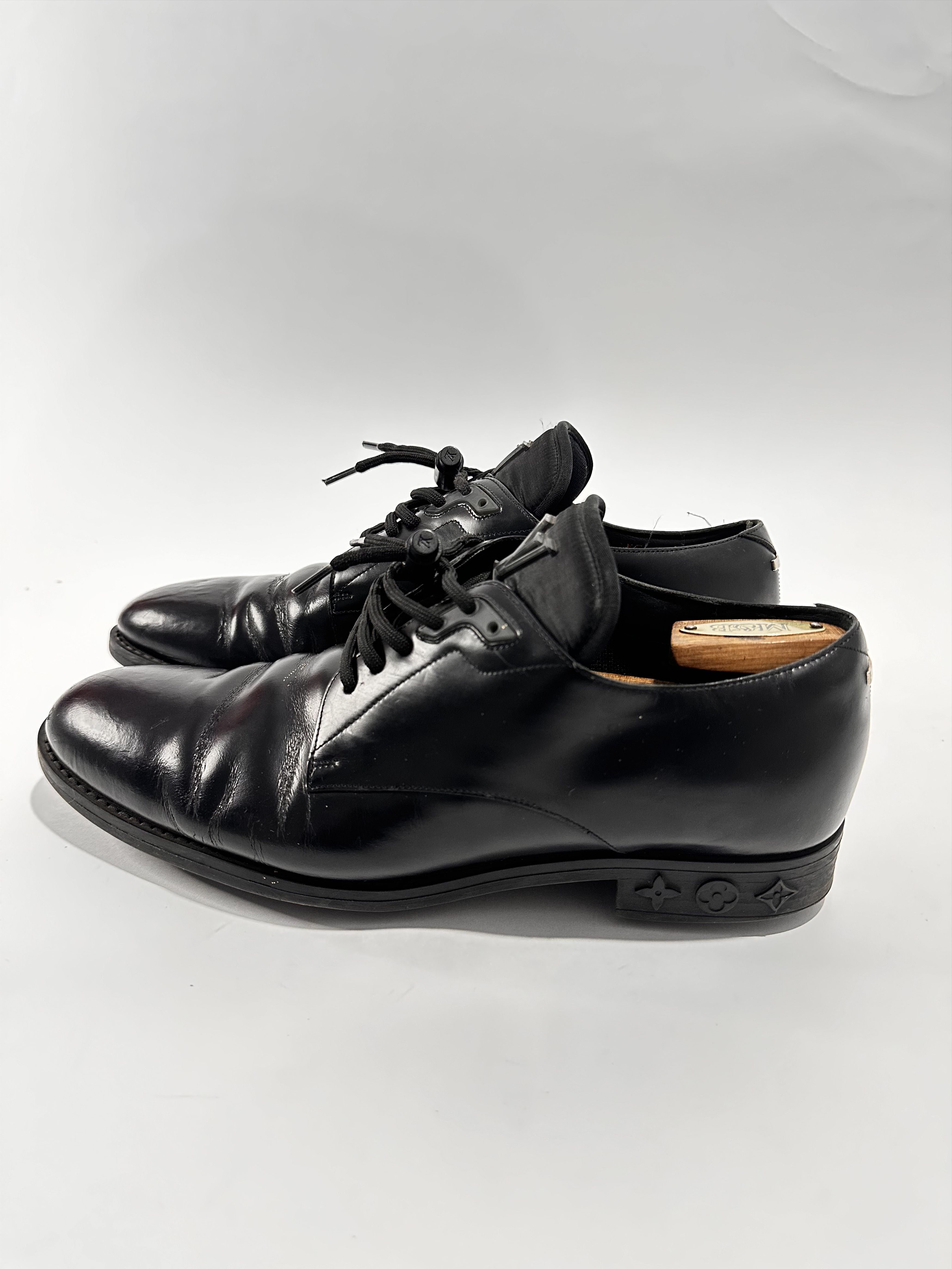 Louis Vuitton Louis Vuitton Harnerss Derby Leather Loafer . Size US 6.5 / EU 39-40 - 3 Thumbnail
