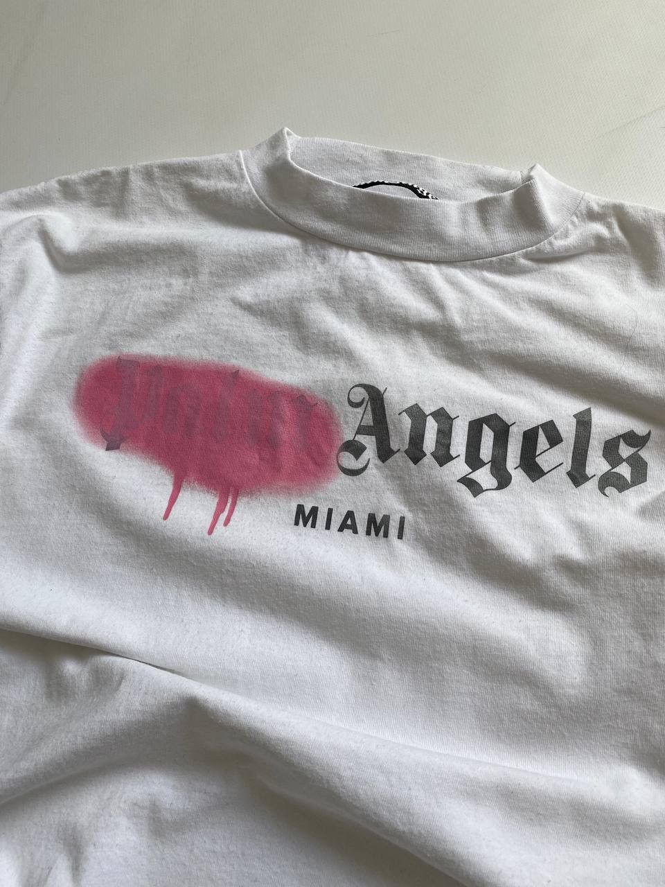 Palm Angels Rare Palm angels Miami sprayed t shirt y2k Size US S / EU 44-46 / 1 - 3 Thumbnail