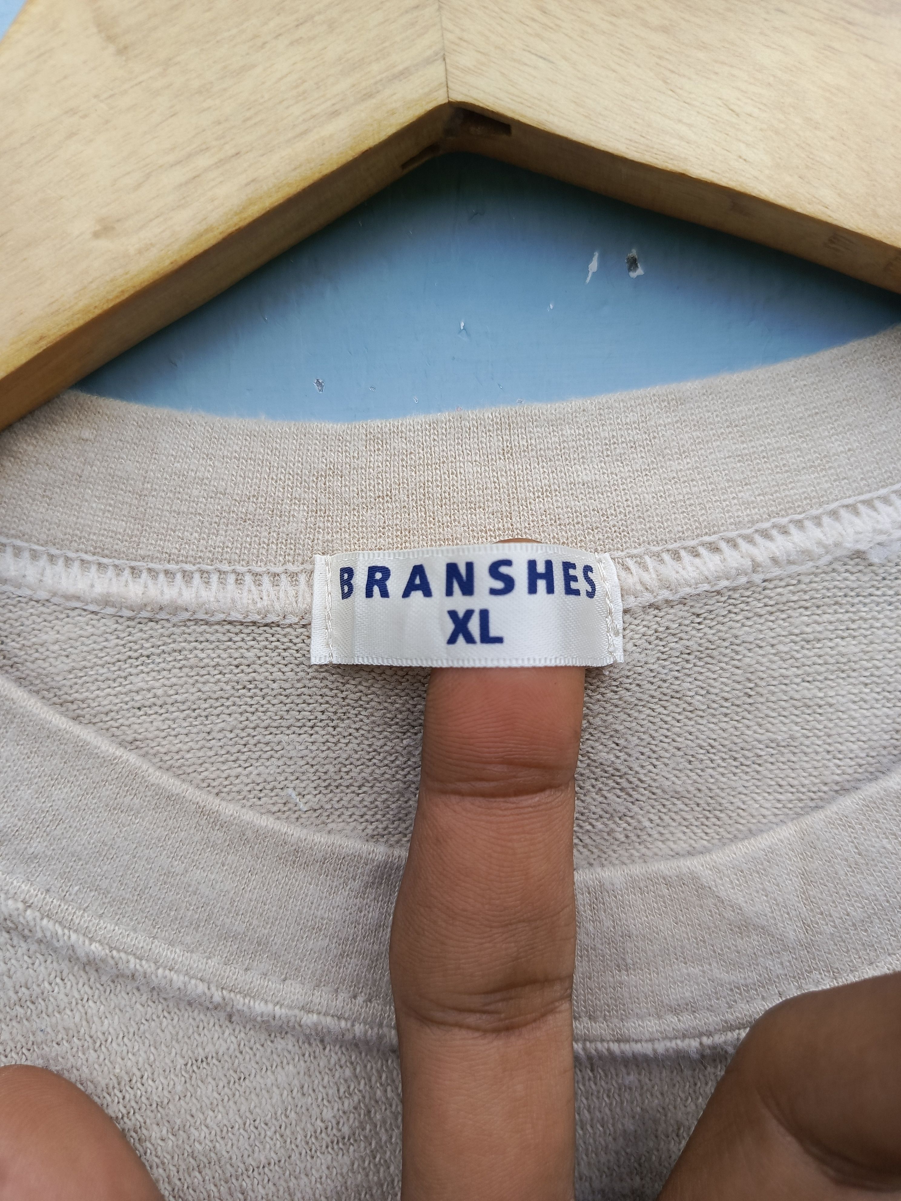Japanese Brand Branshes long sleeve t-shirts Size US XL / EU 56 / 4 - 4 Thumbnail