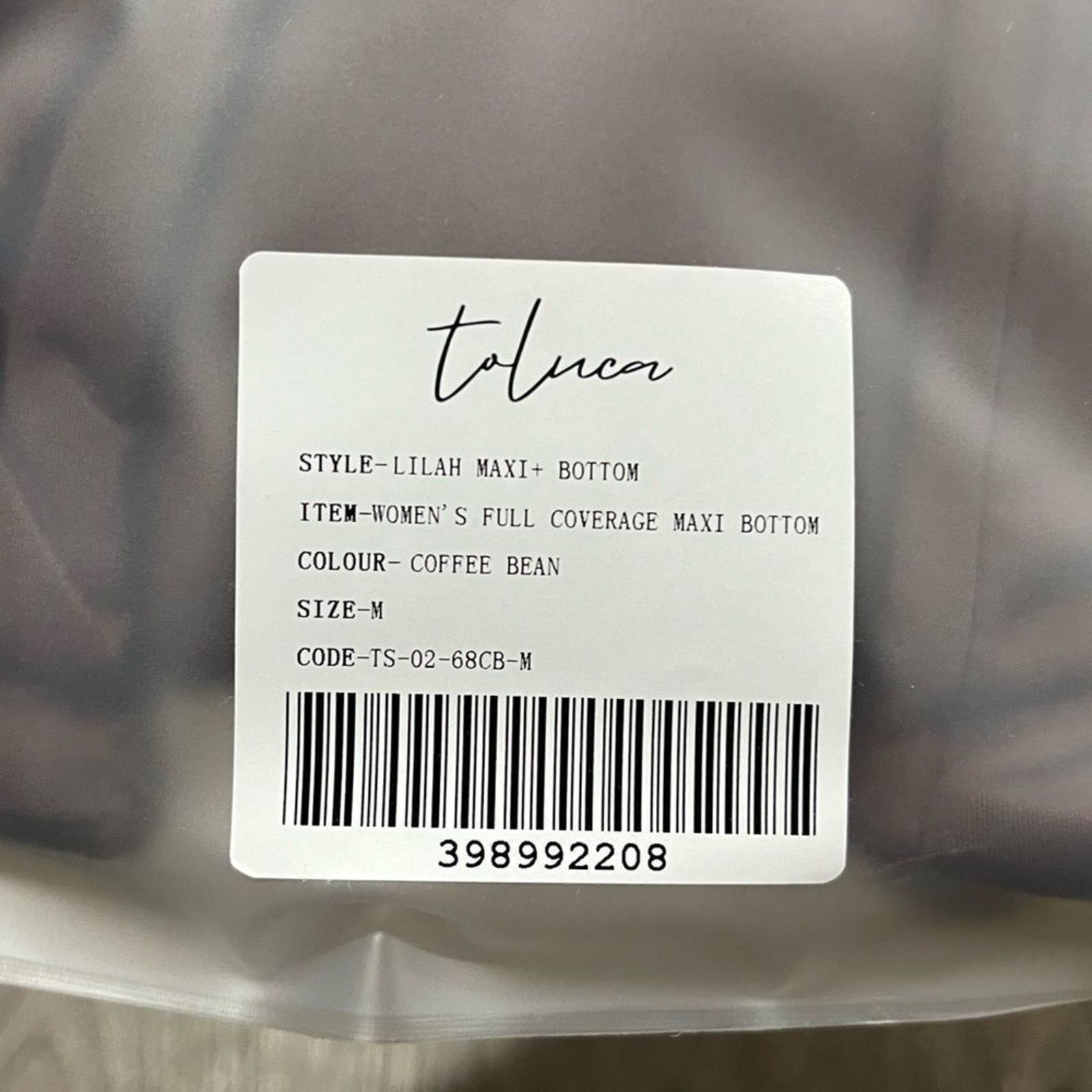 Vintage NWT Loluca Lilah Maxi+ Swim bottom Full Coverage Size M Size ONE SIZE - 3 Thumbnail