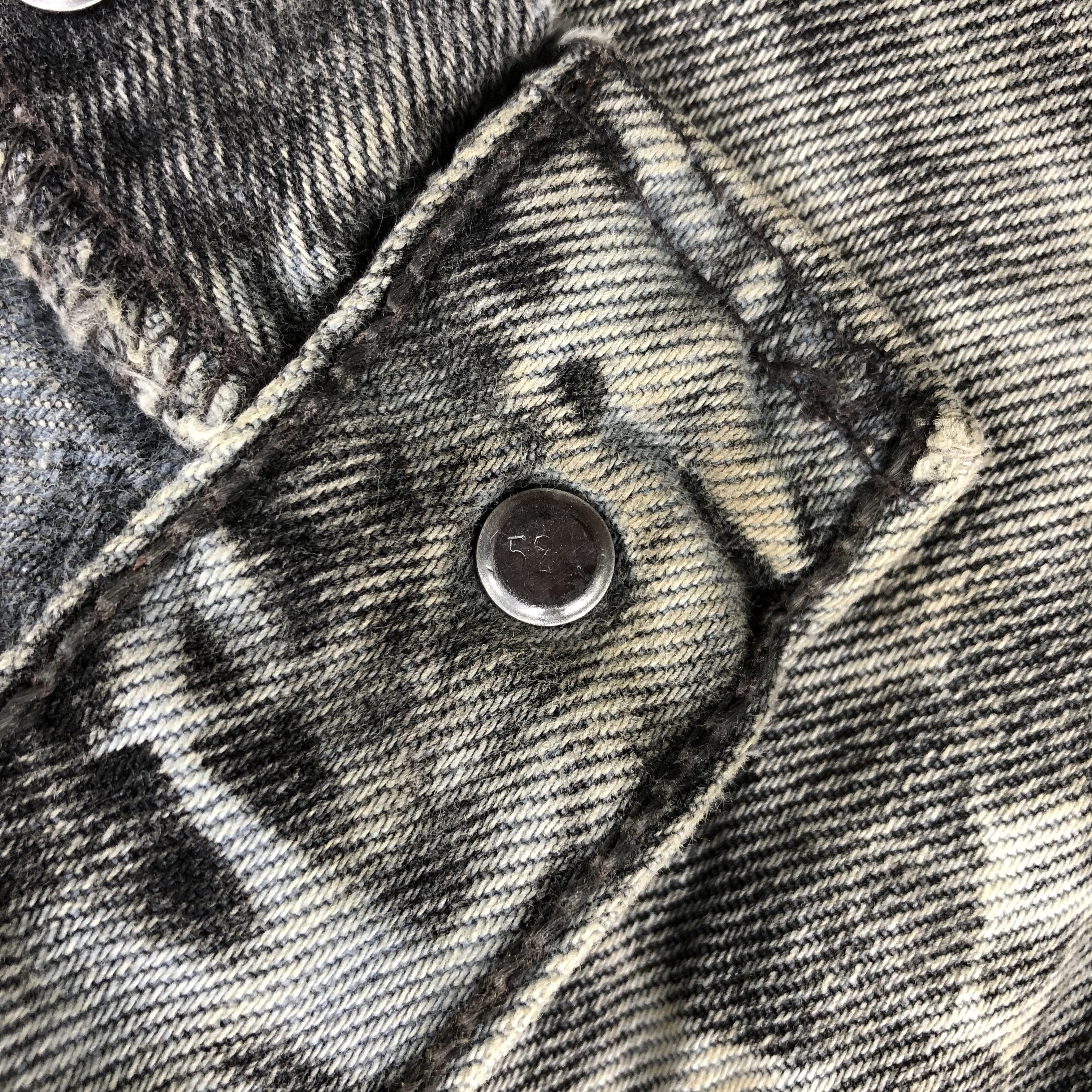 Levi's Vintage 90s Bleached Levis 501 Jeans-JM2512 Size US 34 / EU 50 - 15 Thumbnail