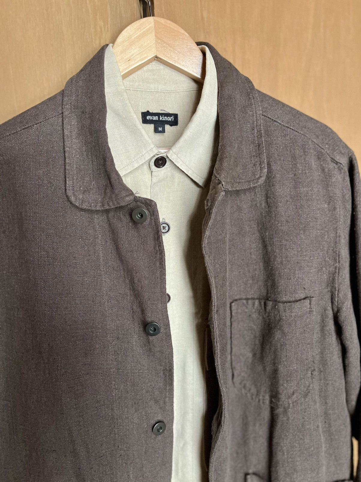Evan Kinori EVAN KINORI 100% Linen Size S Size US S / EU 44-46 / 1 - 14 Thumbnail