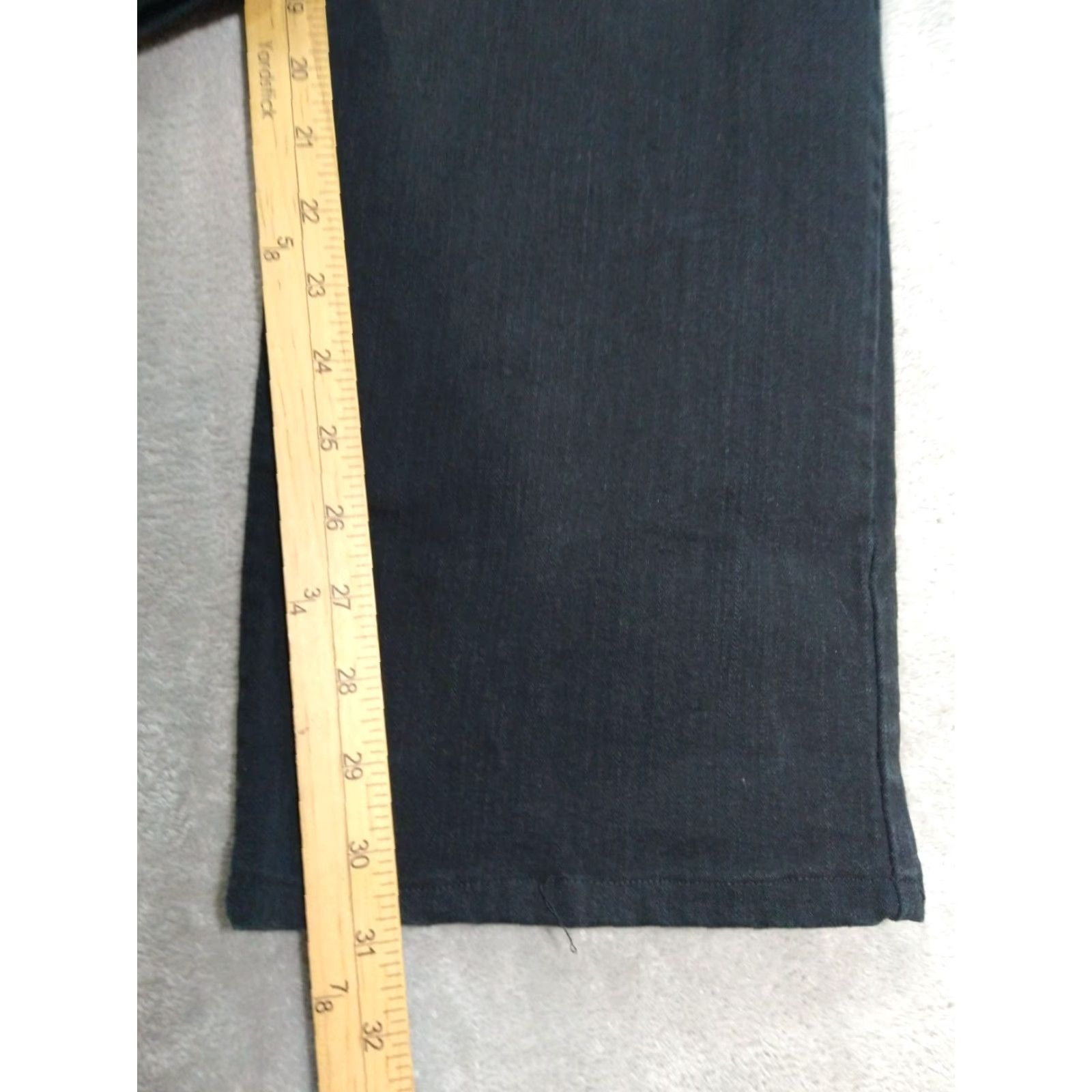 NYDJ Vintage NYDJ Jeans Womens 16 Blue Denim Marilyn Straight High Rise Stretch Size 38" / US 16 / IT 52 - 5 Thumbnail