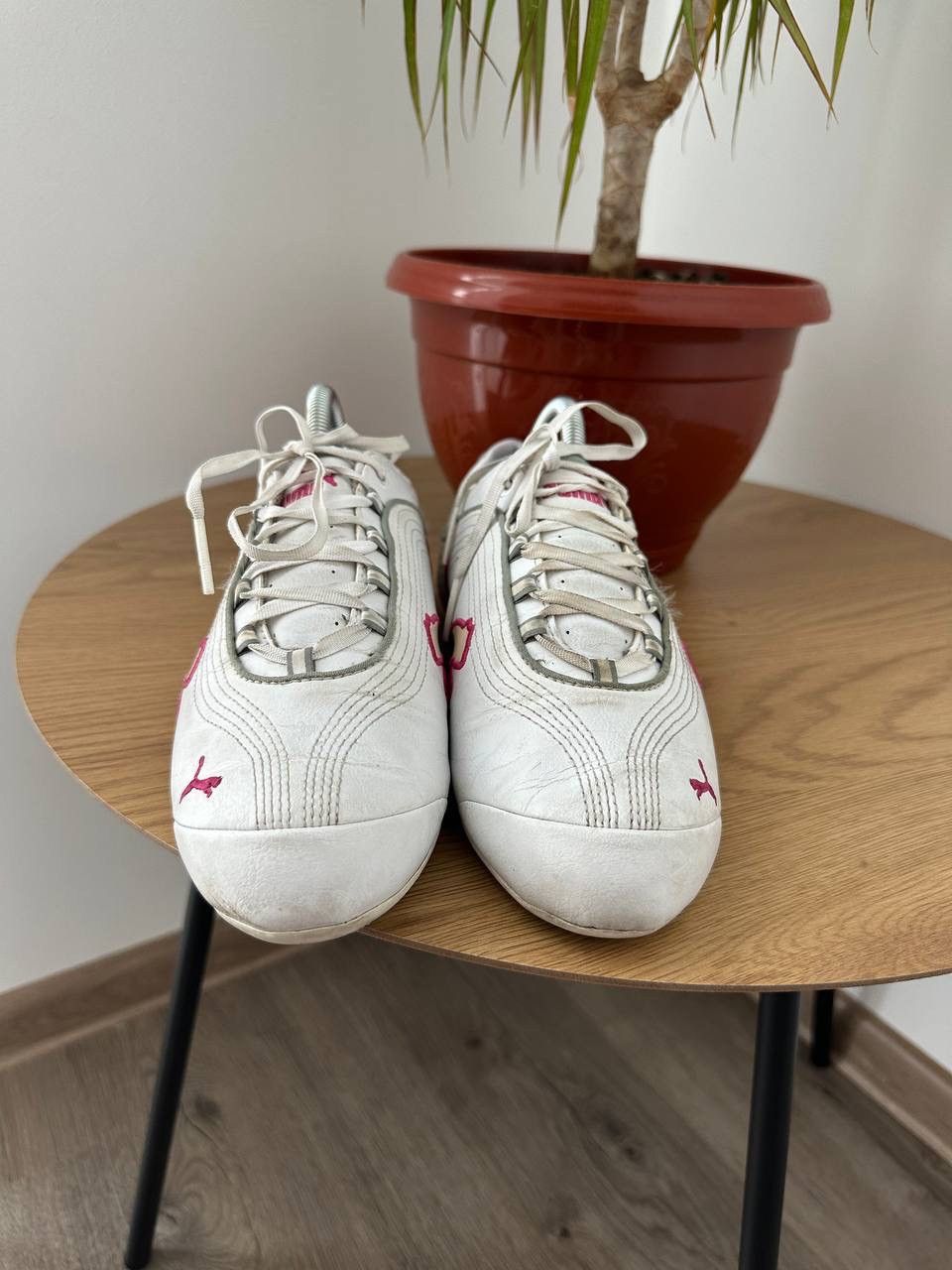 Puma × Vintage Vintage Japanese Puma Speedcat Women’s White Shoes Size US 7.5 / IT 37.5 - 13 Thumbnail