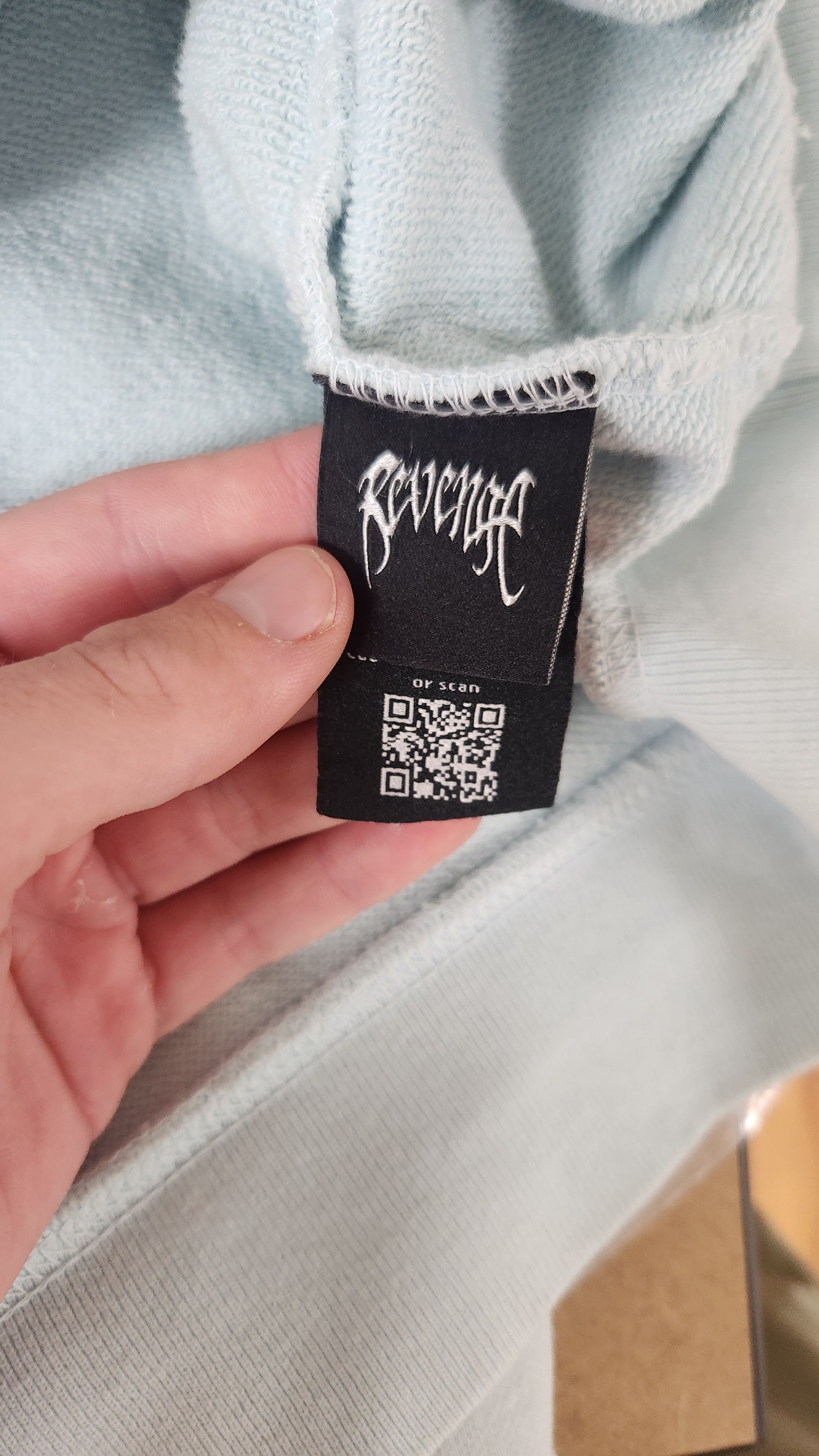 Revenge Blue bejwled hoodie Size US L / EU 52-54 / 3 - 1 Thumbnail