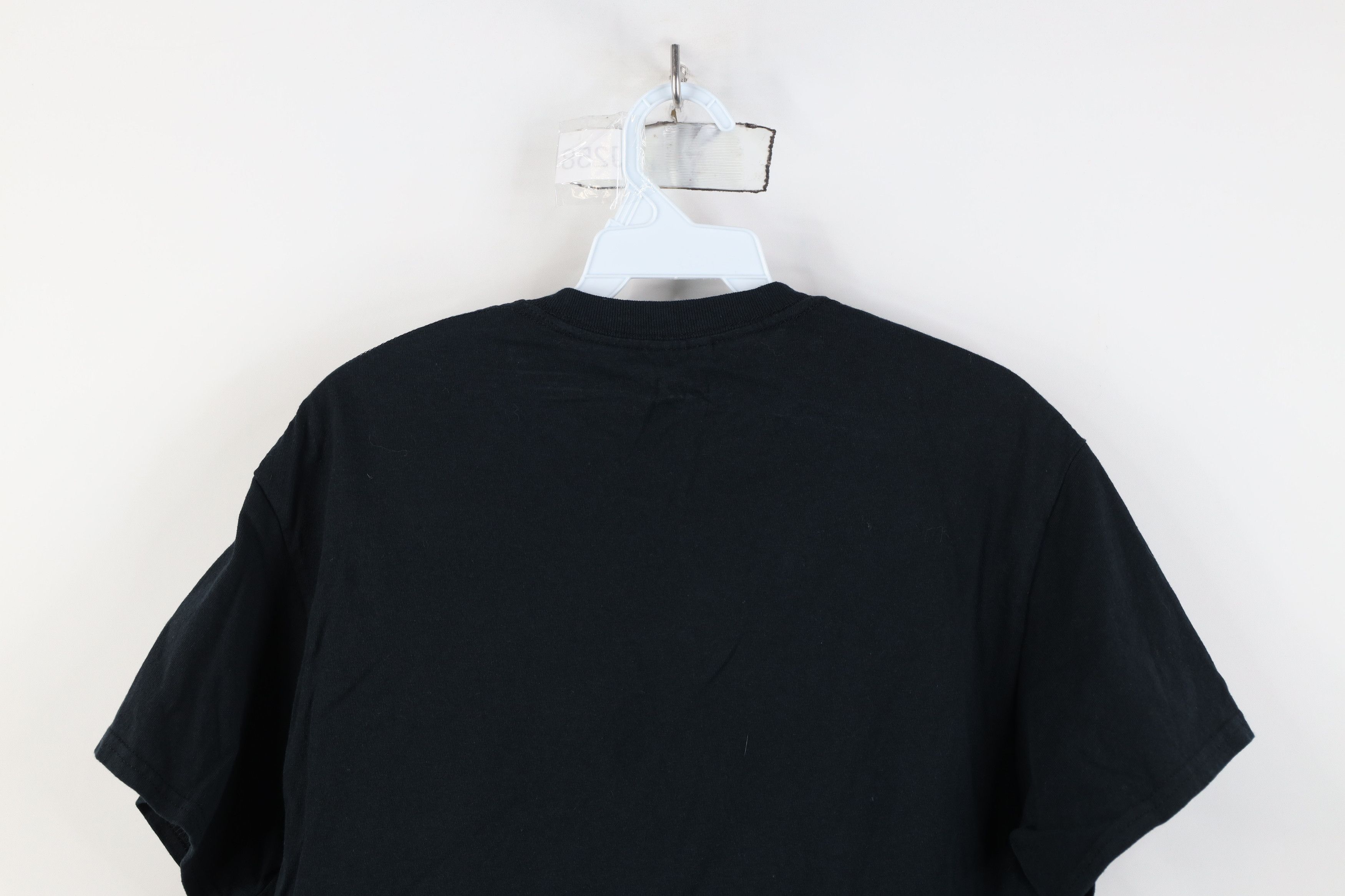 Vintage Vintage 90s Y2K Streetwear Short Sleeve T-Shirt Black Cotton Size US S / EU 44-46 / 1 - 11 Thumbnail