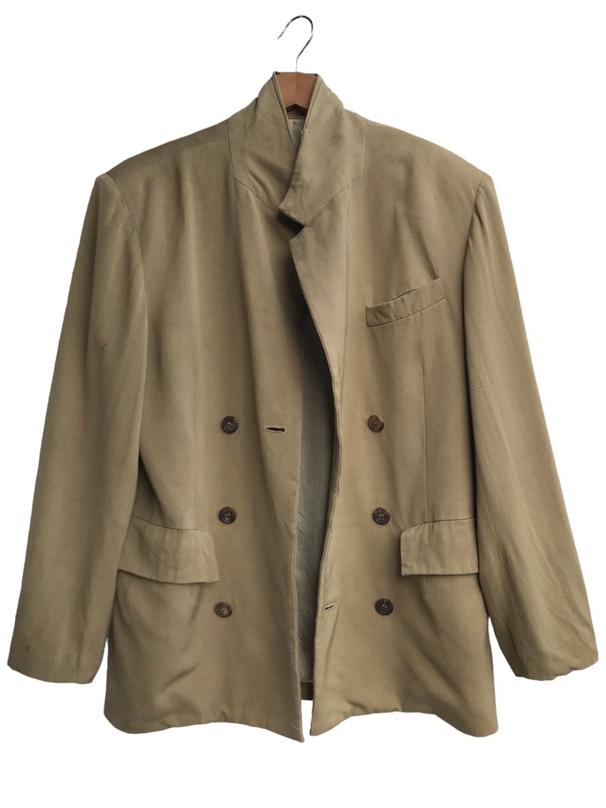 Y's Unisex Y’s For Living Double Breasted Coat Size US S / EU 44-46 / 1 - 3 Thumbnail