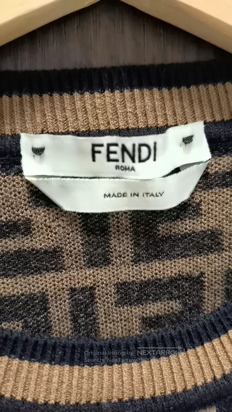 Fendi Fendi Knit short-sleeve sweater Size XS / US 0-2 / IT 36-38 - 3 Thumbnail