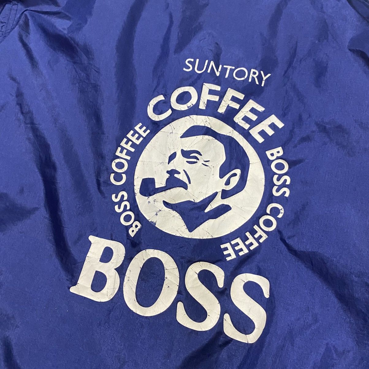 Mr. Gentleman 90’s SUNTORY BOSS COFFEE Japan Bomber Jacket Size US L / EU 52-54 / 3 - 10 Thumbnail