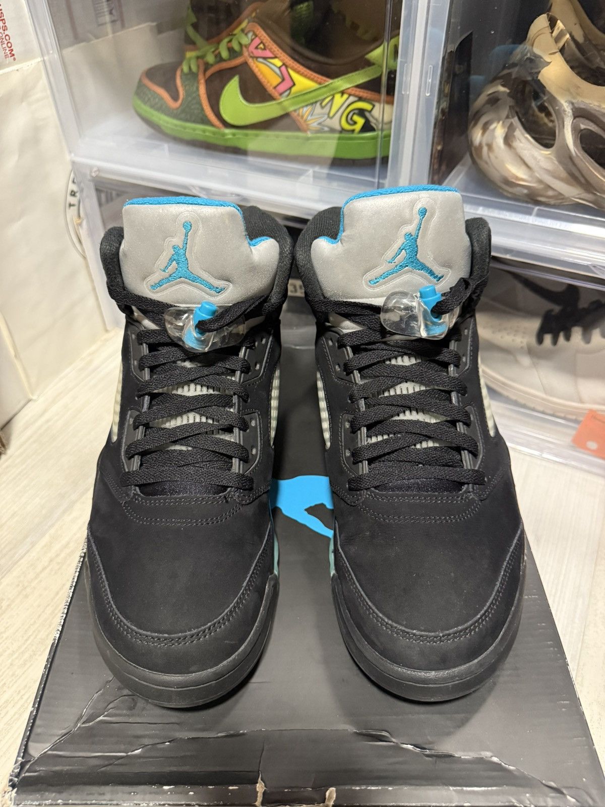 Jordan Brand Air Jordan 5 Retro Aqua Size US 11 / EU 44 - 4 Thumbnail