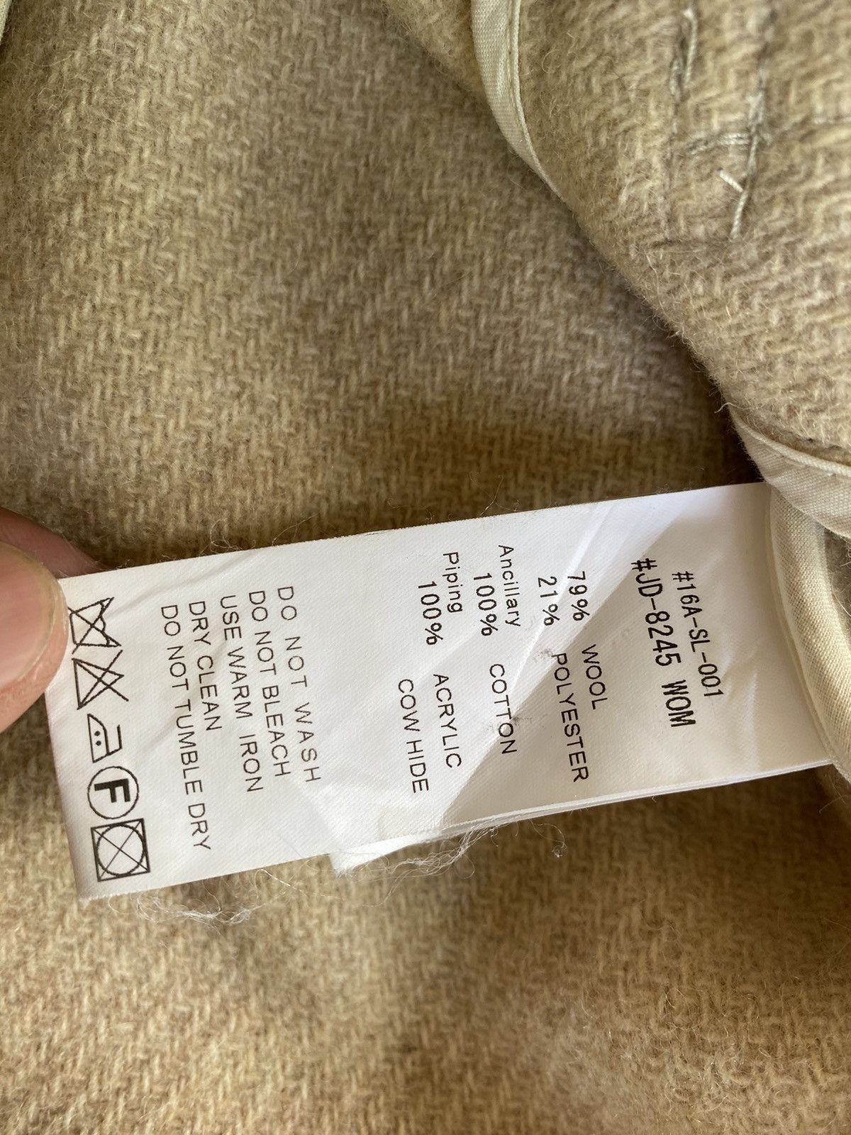 Danton × Japanese Brand Danton Wool Jacket Double Breasted Size US S / EU 44-46 / 1 - 10 Thumbnail