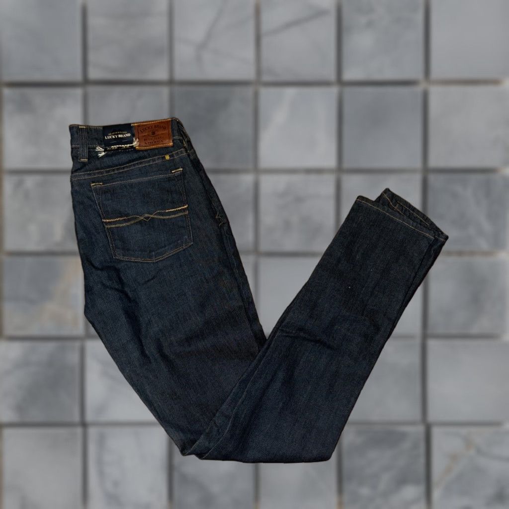 Lucky Brand Lucky Brand Jeans 2/26 32 Charlie Skinny Blue Denim BNWT Womens Jeans Size 26" / US 2 / IT 38 - 1 Thumbnail