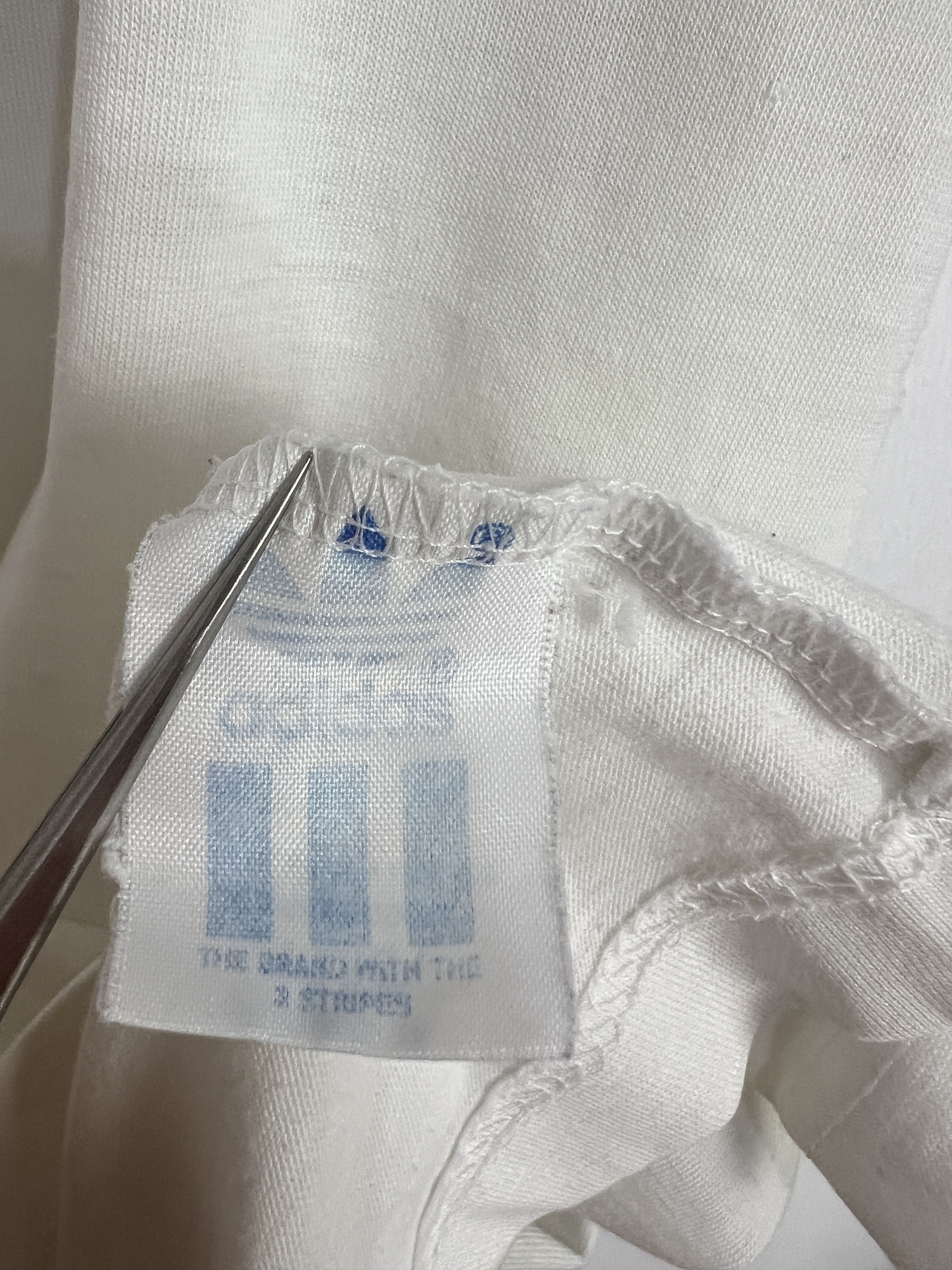 Adidas Vintage 80's Stefan Edberg Tennis Polo Shirt Jersey Trikot Size US L / EU 52-54 / 3 - 6 Thumbnail