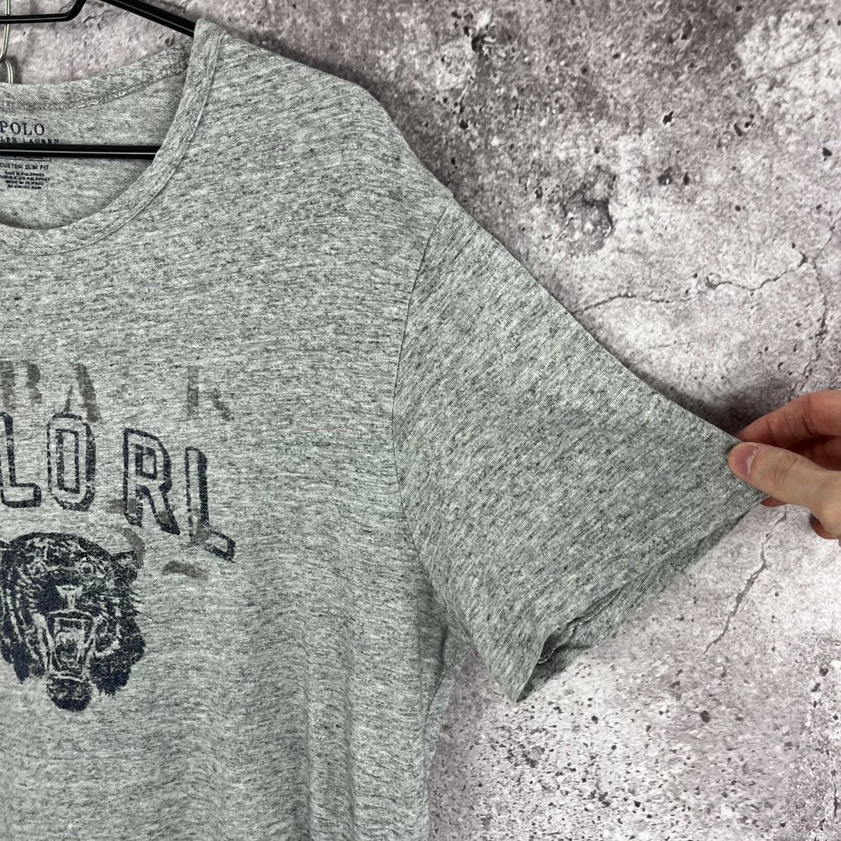 Polo Ralph Lauren Polo Ralph Lauren RL T-Shirt Tiger Centre Logo Grey Size L Size US L / EU 52-54 / 3 - 5 Thumbnail