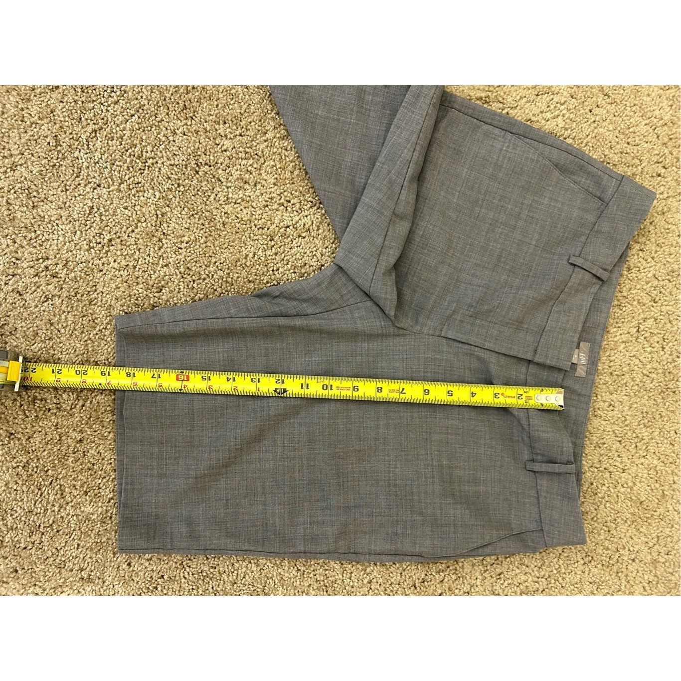 Other J. Jill Stitched Gray Chino Golf Shorts, Size 8 Size 30" / US 8 / IT 44 - 2 Thumbnail