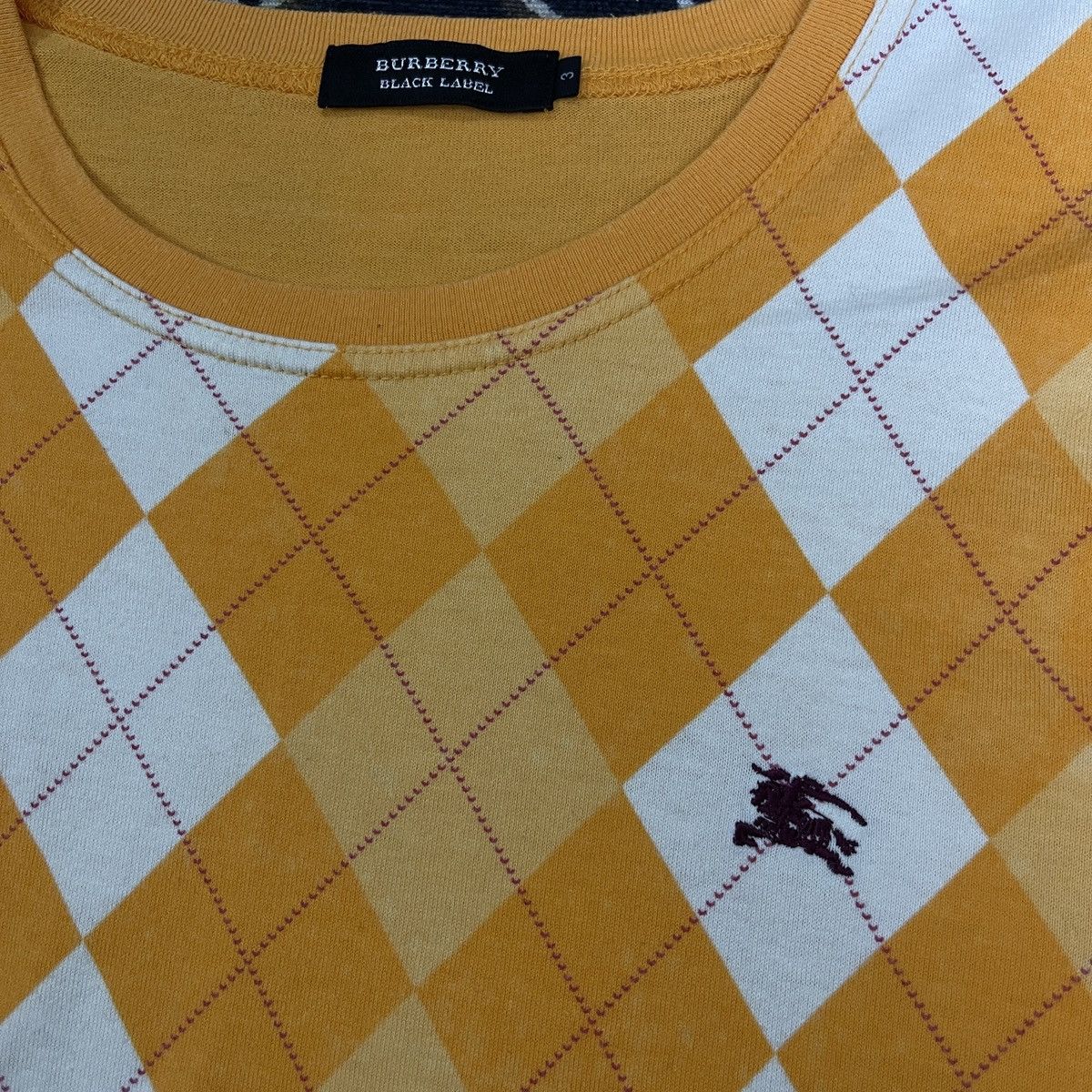Burberry Burberry Black Label Multi Colour Embroidery Logo Tees Size US M / EU 48-50 / 2 - 5 Thumbnail