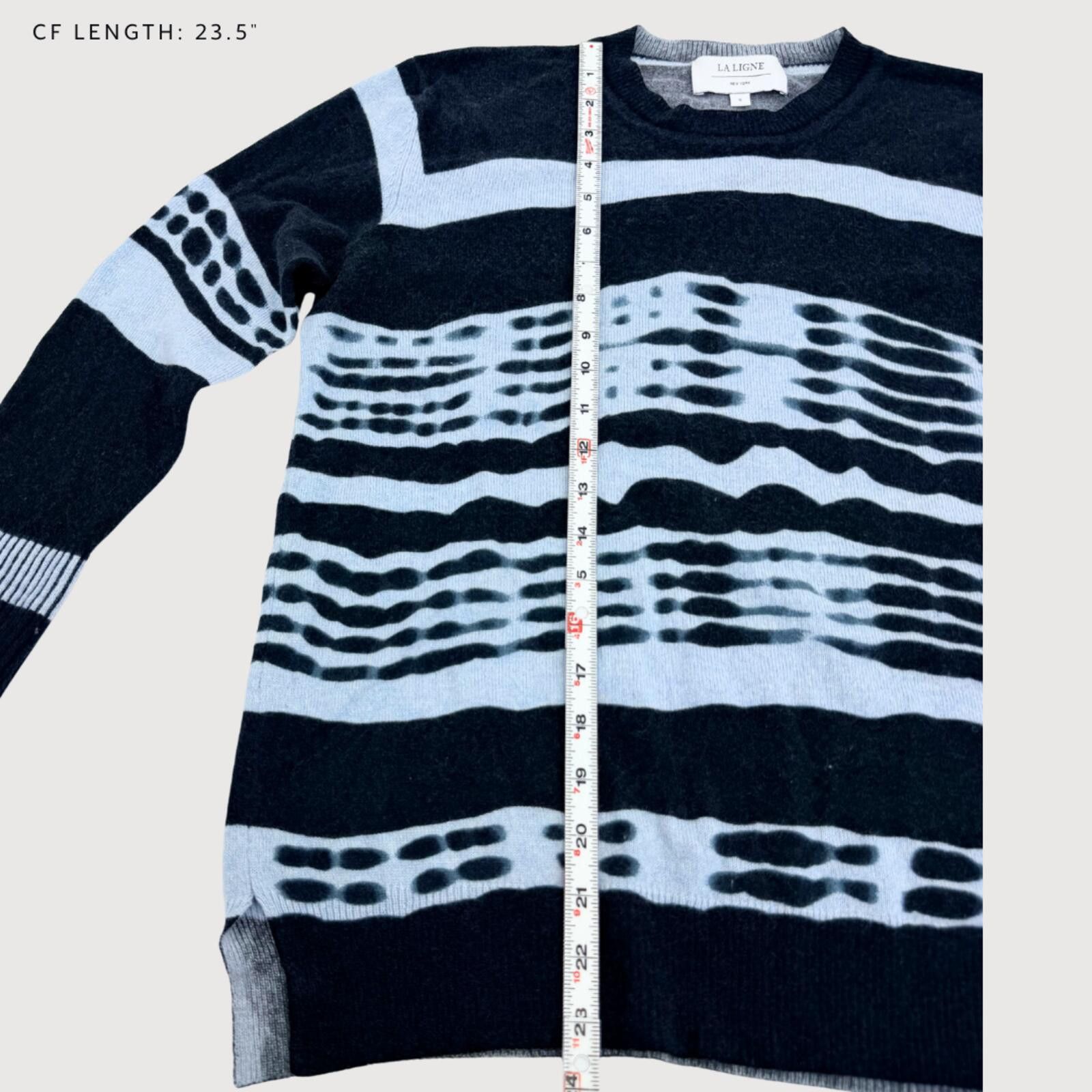 Other La Ligne Tie Dye Cashmere Sweater Blue Small Size S / US 4 / IT 40 - 6 Thumbnail