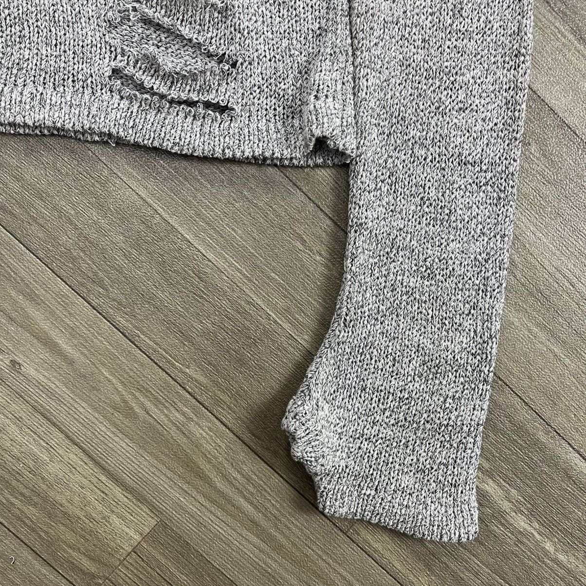 agnes b. Vintage Agnes b. Paris Distressed Knitted Balenciaga Style Size US S / EU 44-46 / 1 - 12 Thumbnail