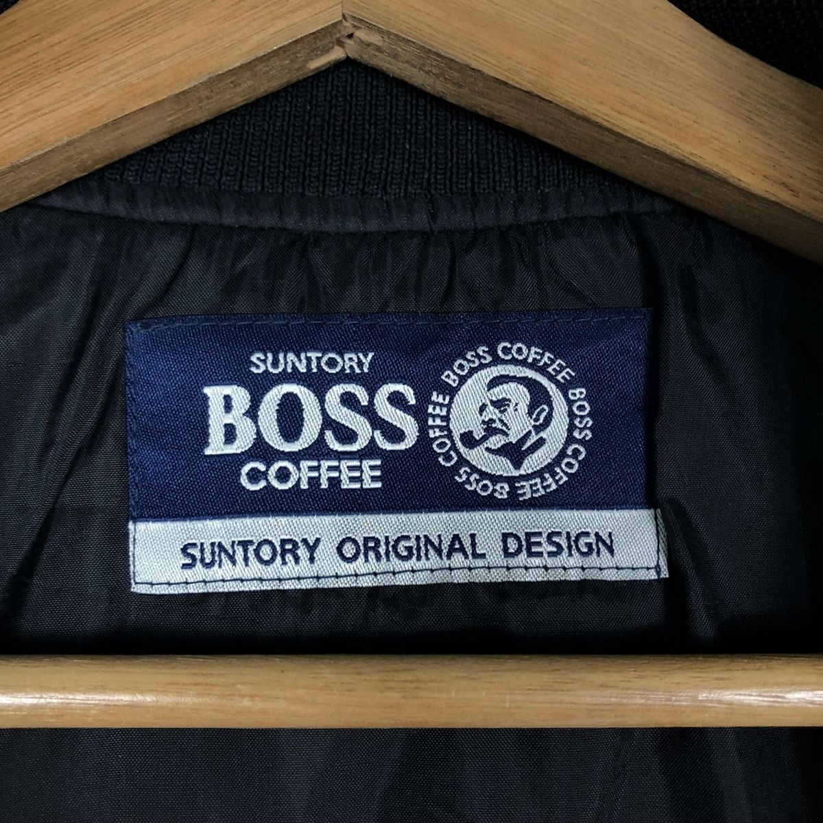 Japanese Brand 🔥Vintage Bomber Jacket Satin Sukajan Suntory Coffee Boss Size US M / EU 48-50 / 2 - 18 Thumbnail
