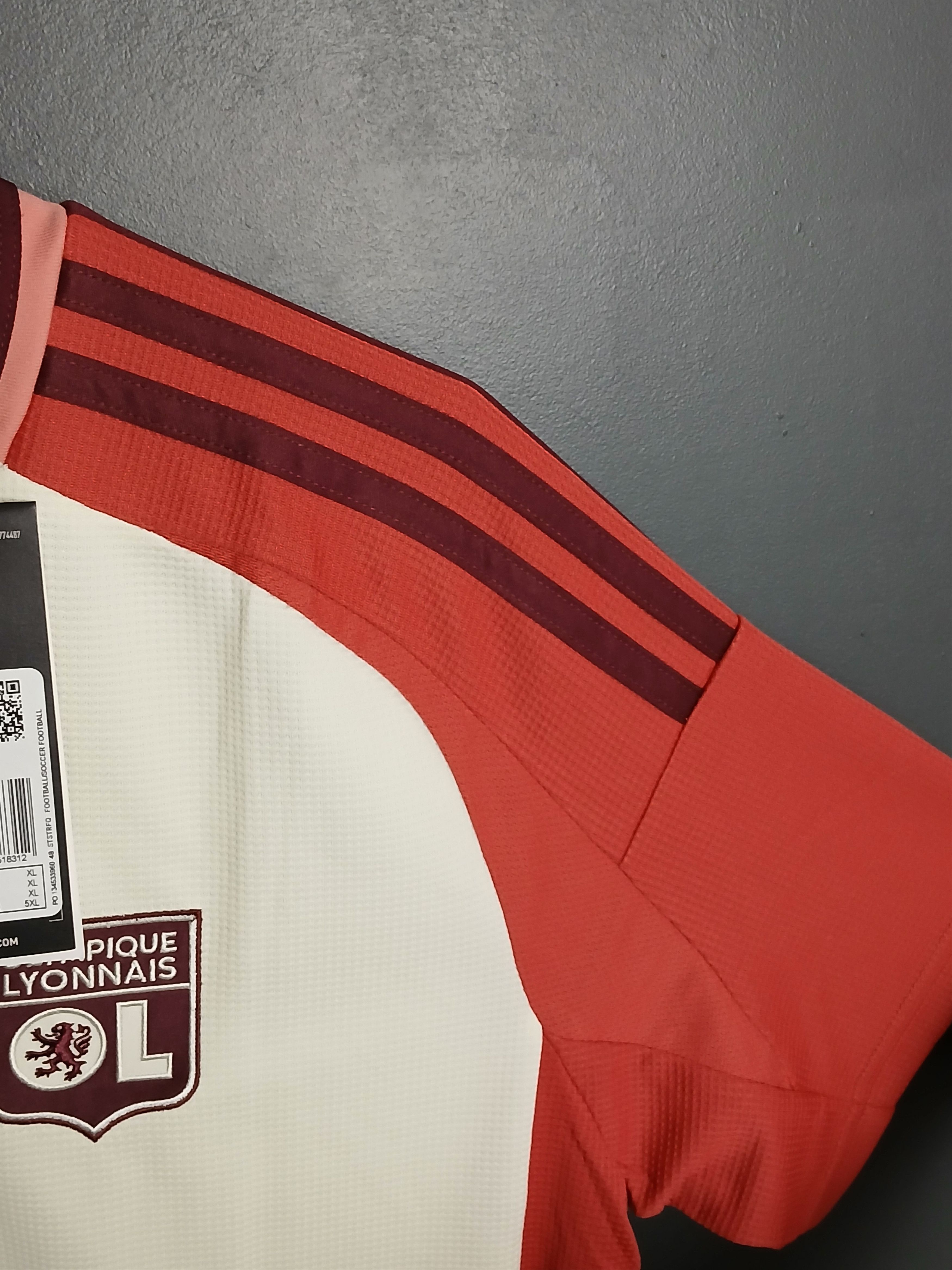 Adidas Lyon Olympique Lyonnais 24/25 Third Jersey Football T-Shirt Size XL / US 12-14 / IT 48-50 - 7 Thumbnail