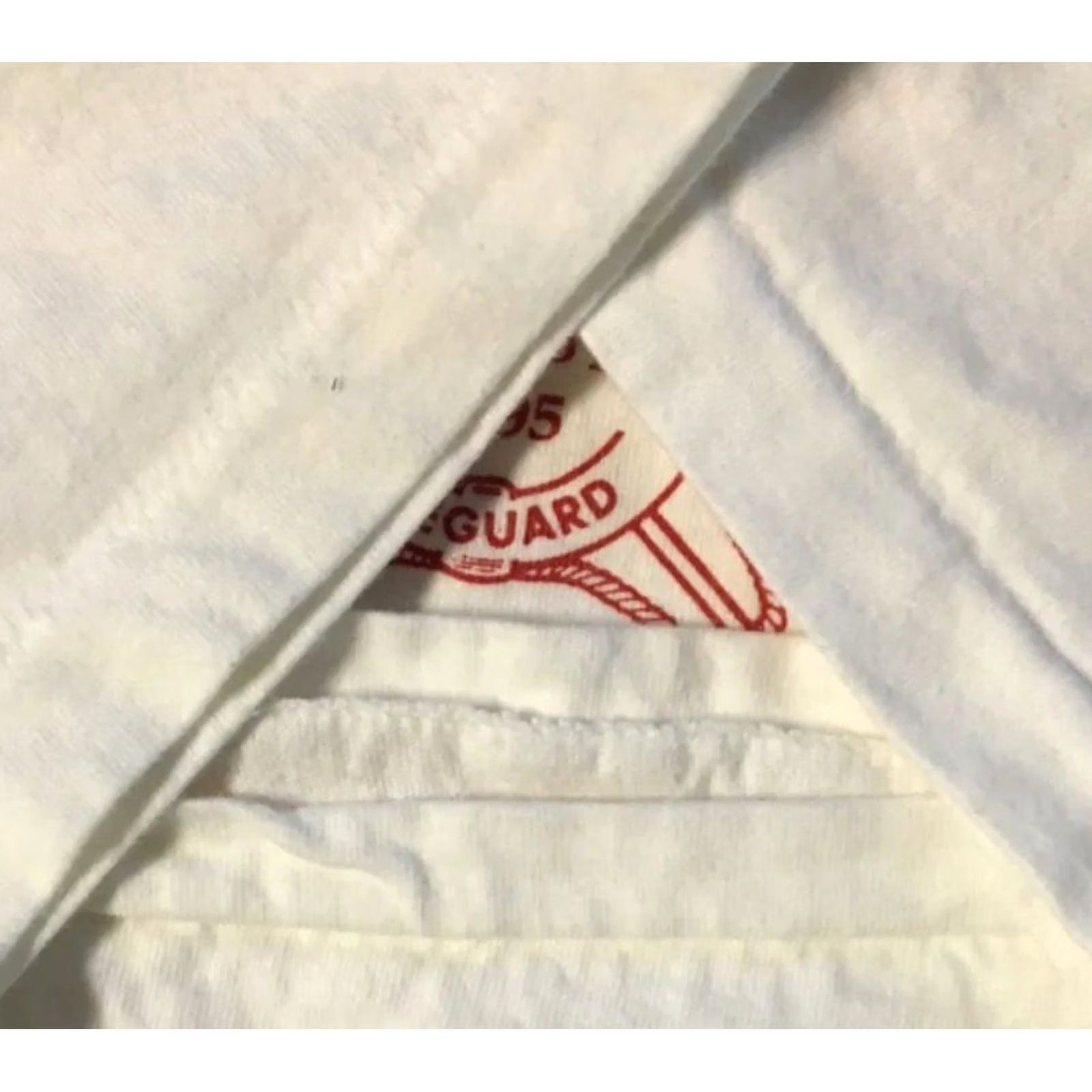 Vintage VINTAGE California Jr Lifeguard Championship Shirt XL White Men T-Shirt-Short Sleeve 90s Grunge Surf Beach Funny Stitch OP USA Size US XL / EU 56 / 4 - 5 Thumbnail