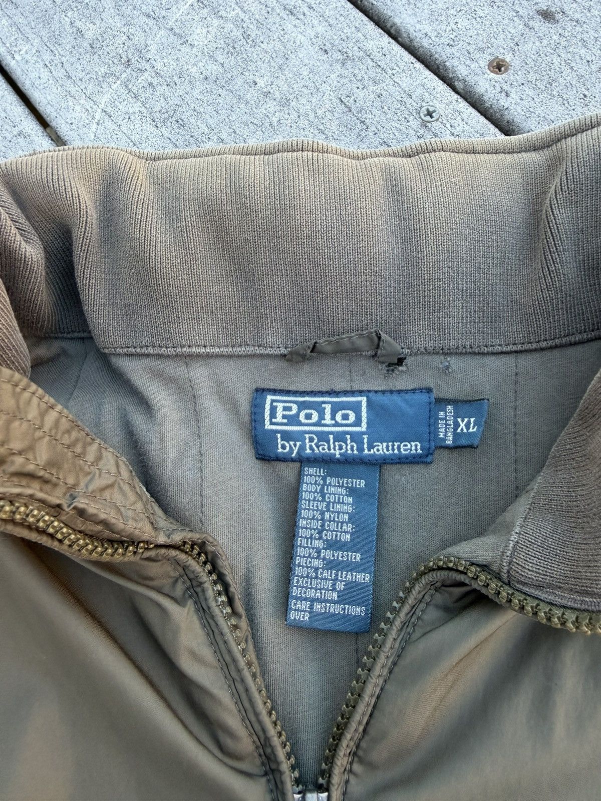 Polo Ralph Lauren Vintage polo bomber jacket Size US L / EU 52-54 / 3 - 2 Thumbnail