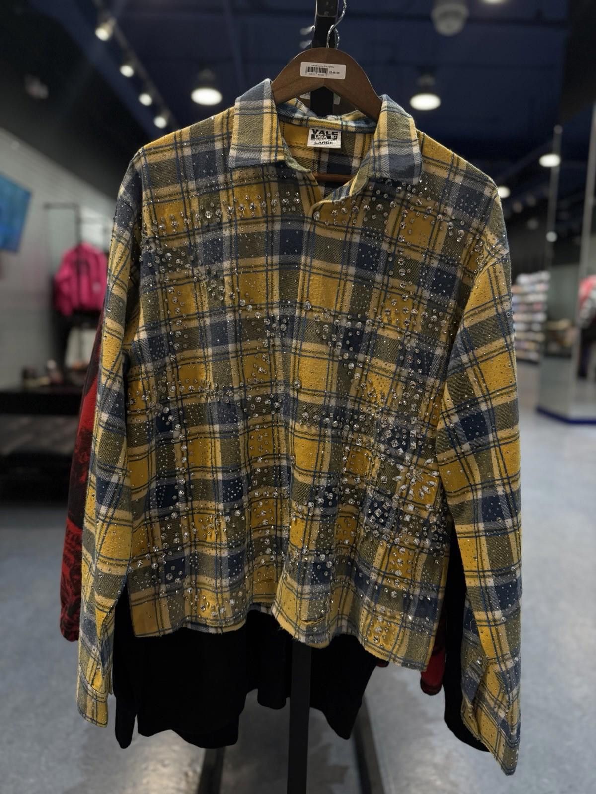 Vale Vale Forever Valley Dreams Crystal Stone Flannel Size (Large Size US L / EU 52-54 / 3 - 2 Thumbnail