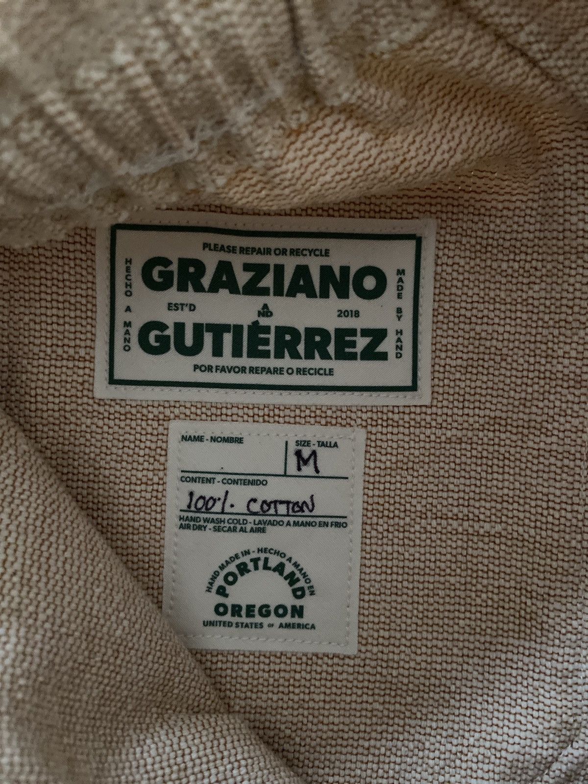 Handmade Graziano and Gutierez easy pant Size US 32 / EU 48 - 4 Thumbnail