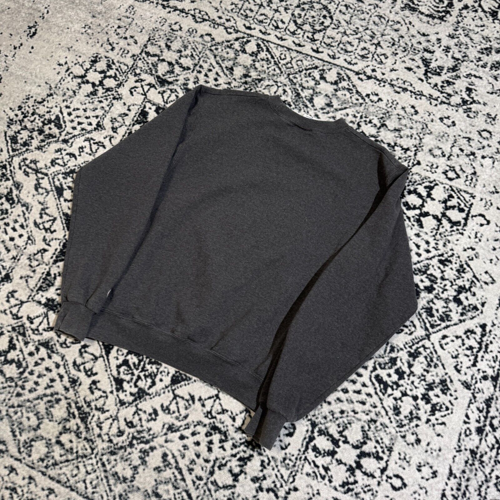Champion × Vintage Champion Unisex Grey Cotton Sweatshirt Size S Regular Fit Size US S / EU 44-46 / 1 - 10 Thumbnail