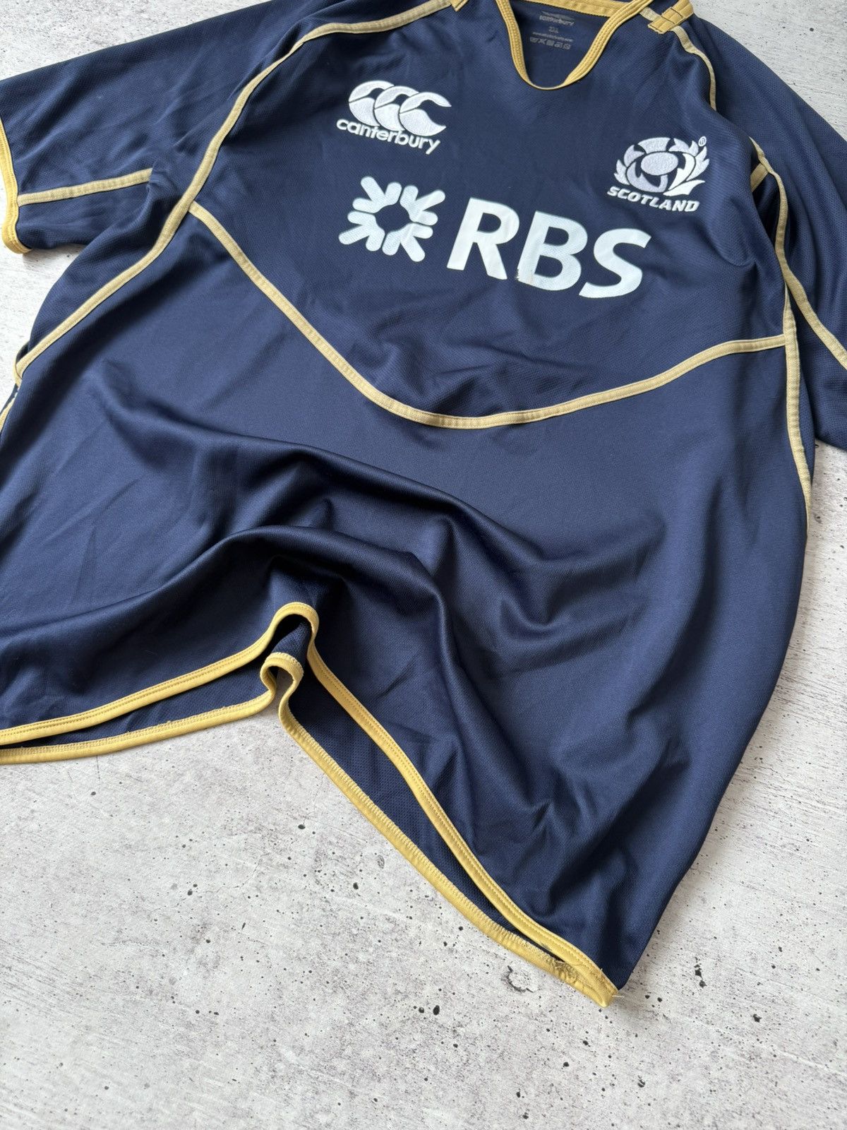 Canterbury of New Zealand Canterbury Scotland 2011Vintage Rugby Jersey Size US XXL / EU 58 / 5 - 6 Thumbnail