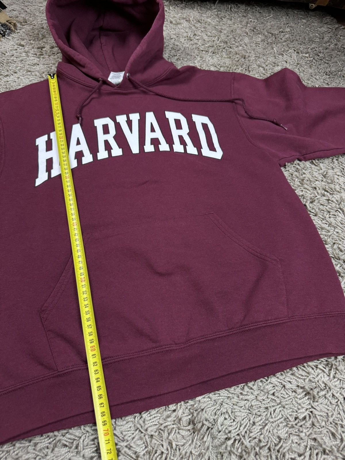 Jerzees Vintage hoodie Jerzees Harvard University original item Size US L / EU 52-54 / 3 - 5 Thumbnail