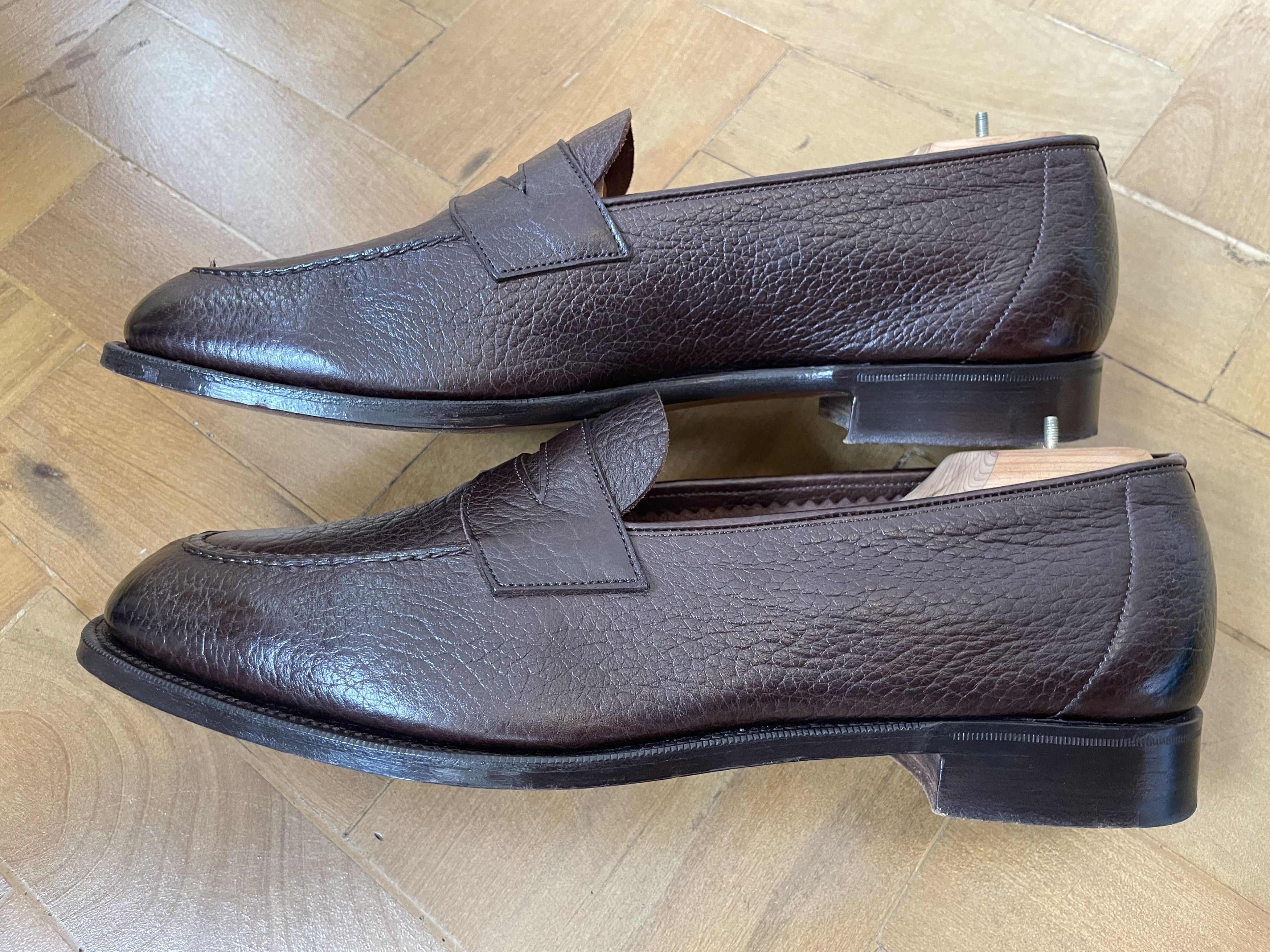 Edward Green Harrow loafers in London Grain Size US 8.5 / EU 41-42 - 3 Thumbnail