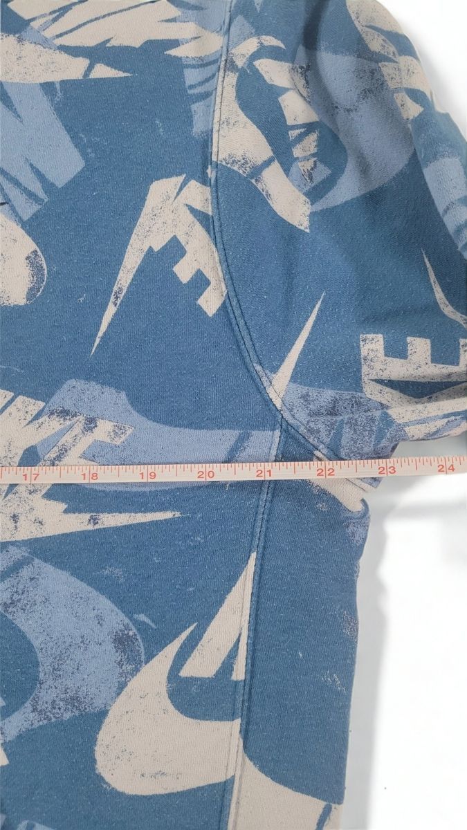 Nike Nike Sportswear Allover Logo Print Hoodie Pullover Mens M Size US M / EU 48-50 / 2 - 5 Thumbnail