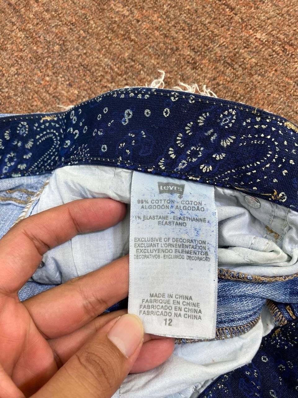 Levi's vintage levis 525 bootcut flare denim Size 34" / US 12 / IT 48 - 15 Thumbnail