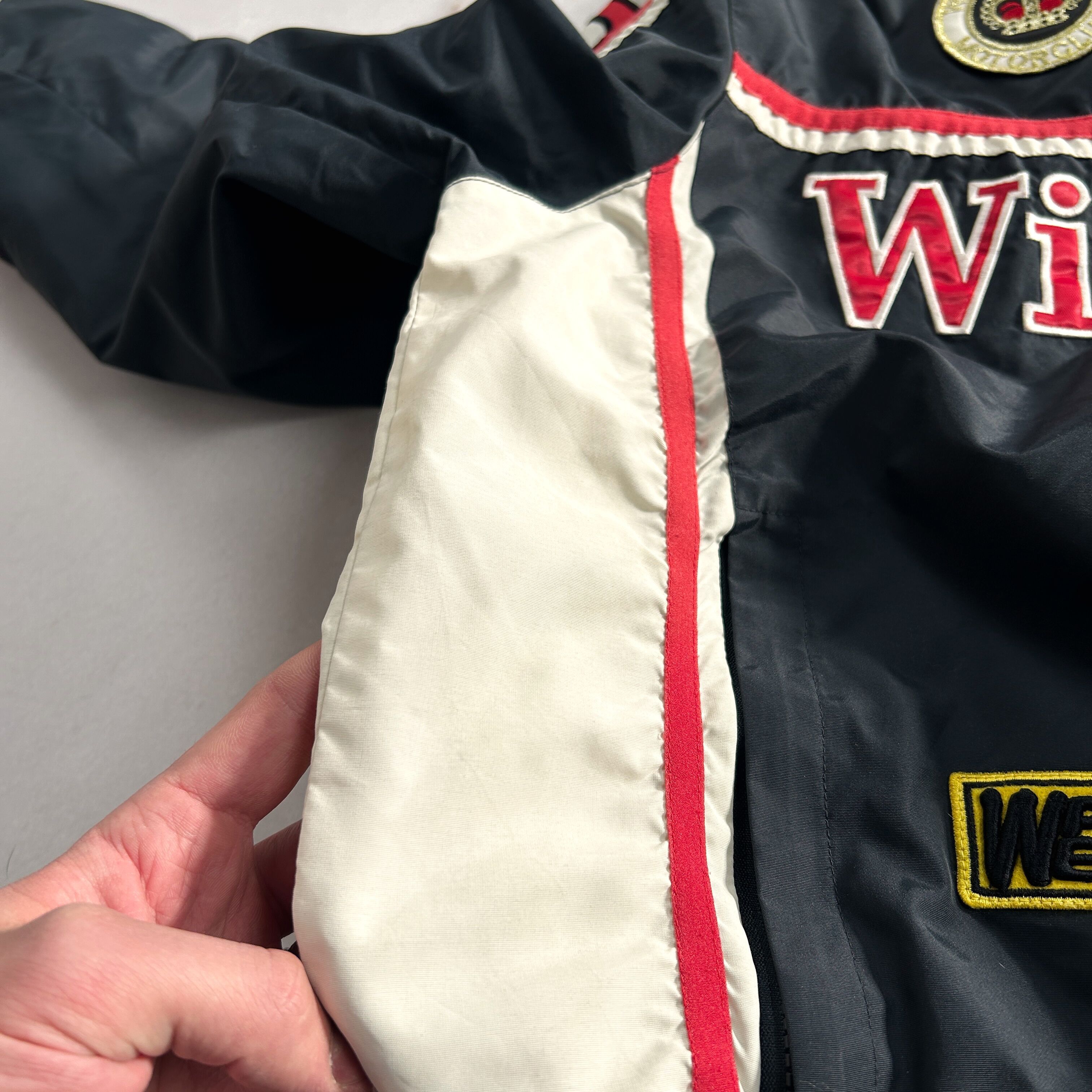 Yohji Yamamoto Wildcats Racing Jacket Cropped Varsity Style Y2K Streetwear Size US L / EU 52-54 / 3 - 14 Thumbnail