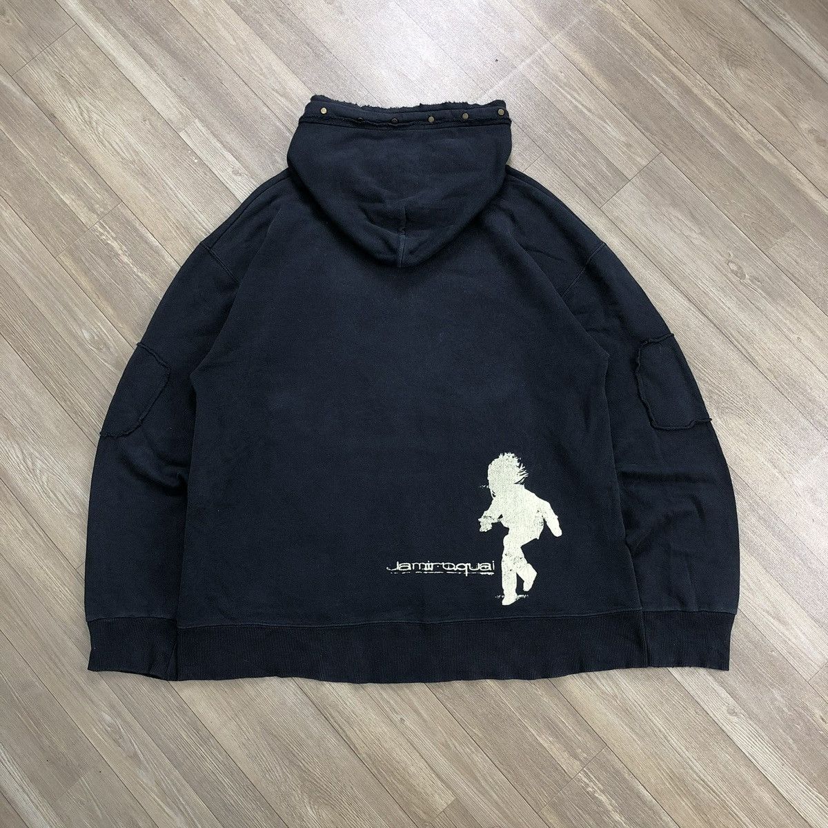 If Six Was Nine 2000s Jamiroquai Apache Distressed Studded Lgb Style Hoodie Size US M / EU 48-50 / 2 - 15 Thumbnail