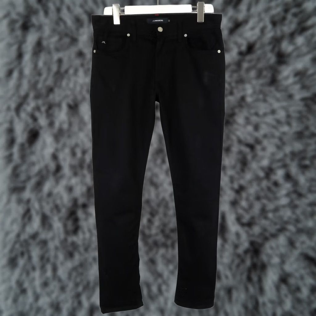 J.Lindeberg J.Lindeberg Jeans Slim Fit Stretch Black Zip Fly Men's W32/L32 Slim Denim Pants Size US 32 / EU 48 - 1 Thumbnail