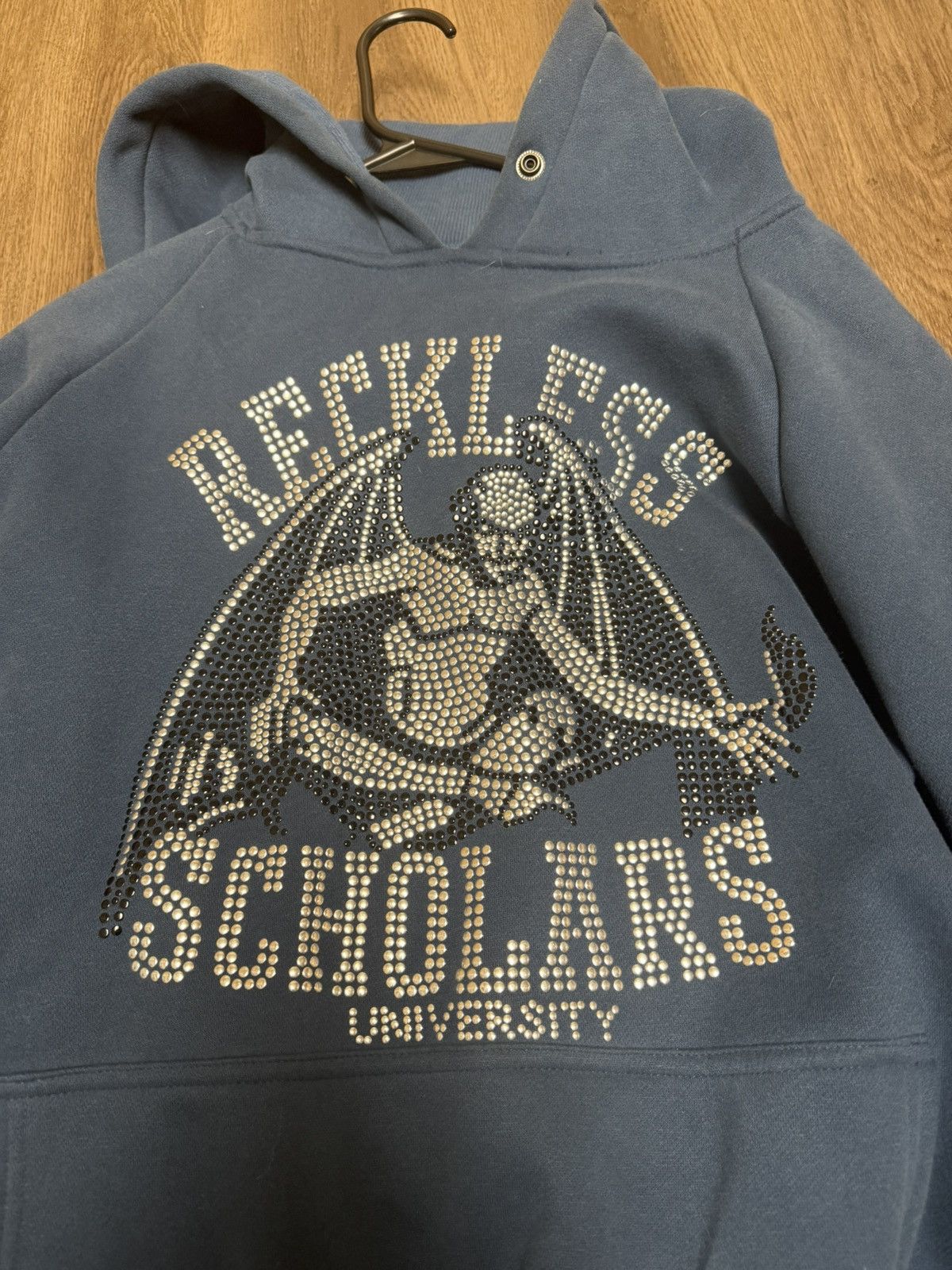Vintage Reckless Scholars Hoodie Size US M / EU 48-50 / 2 - 2 Thumbnail