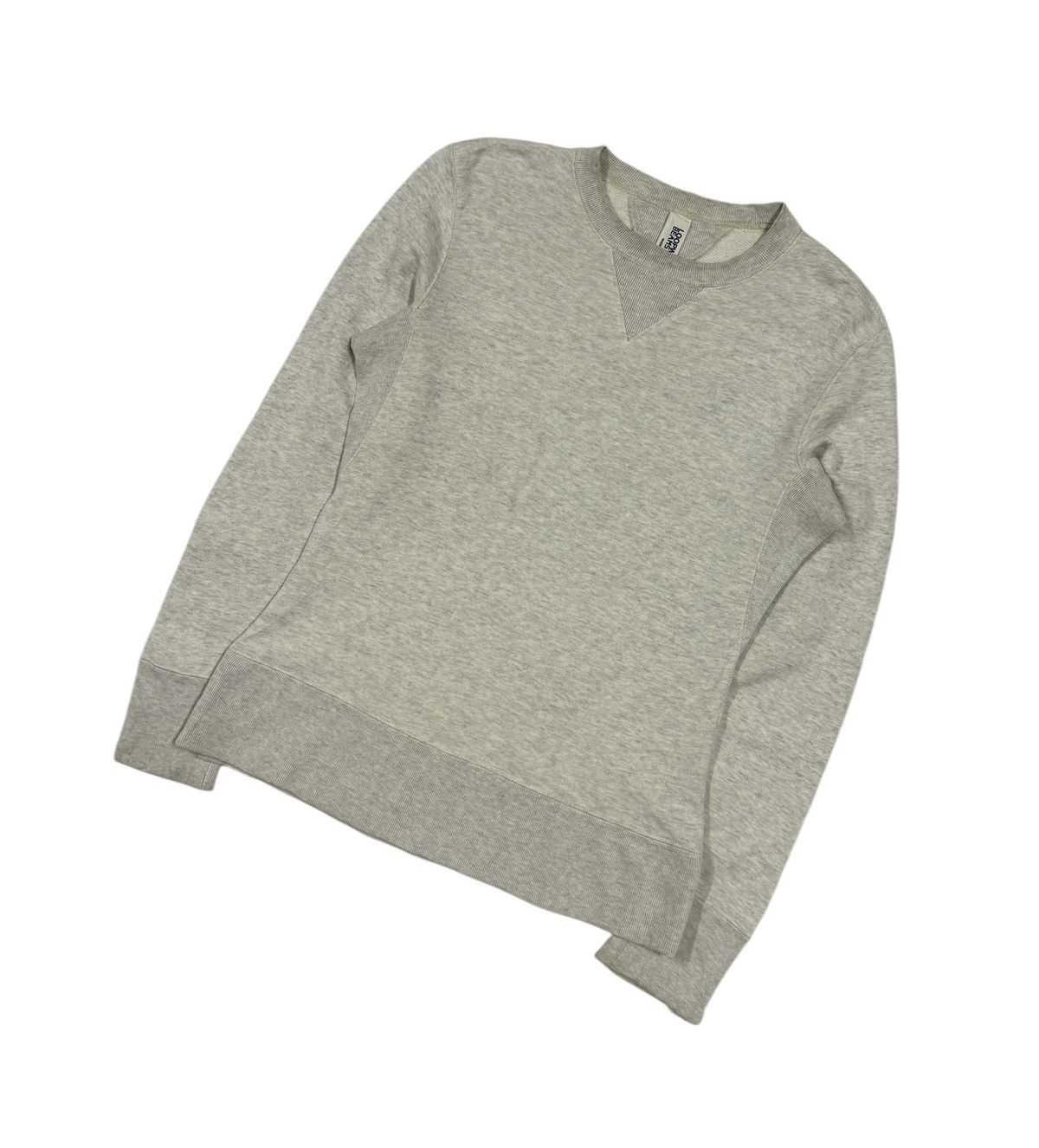 Beams Plus × Loopwheeler Loopwheeler X Beams Double V Pullover Sweatshirt Size US S / EU 44-46 / 1 - 6 Thumbnail