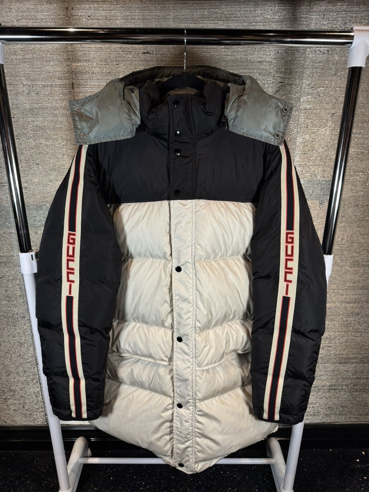 Gucci Gucci Color Blocking Down Jacket/Parka Size US L / EU 52-54 / 3 - 8 Thumbnail