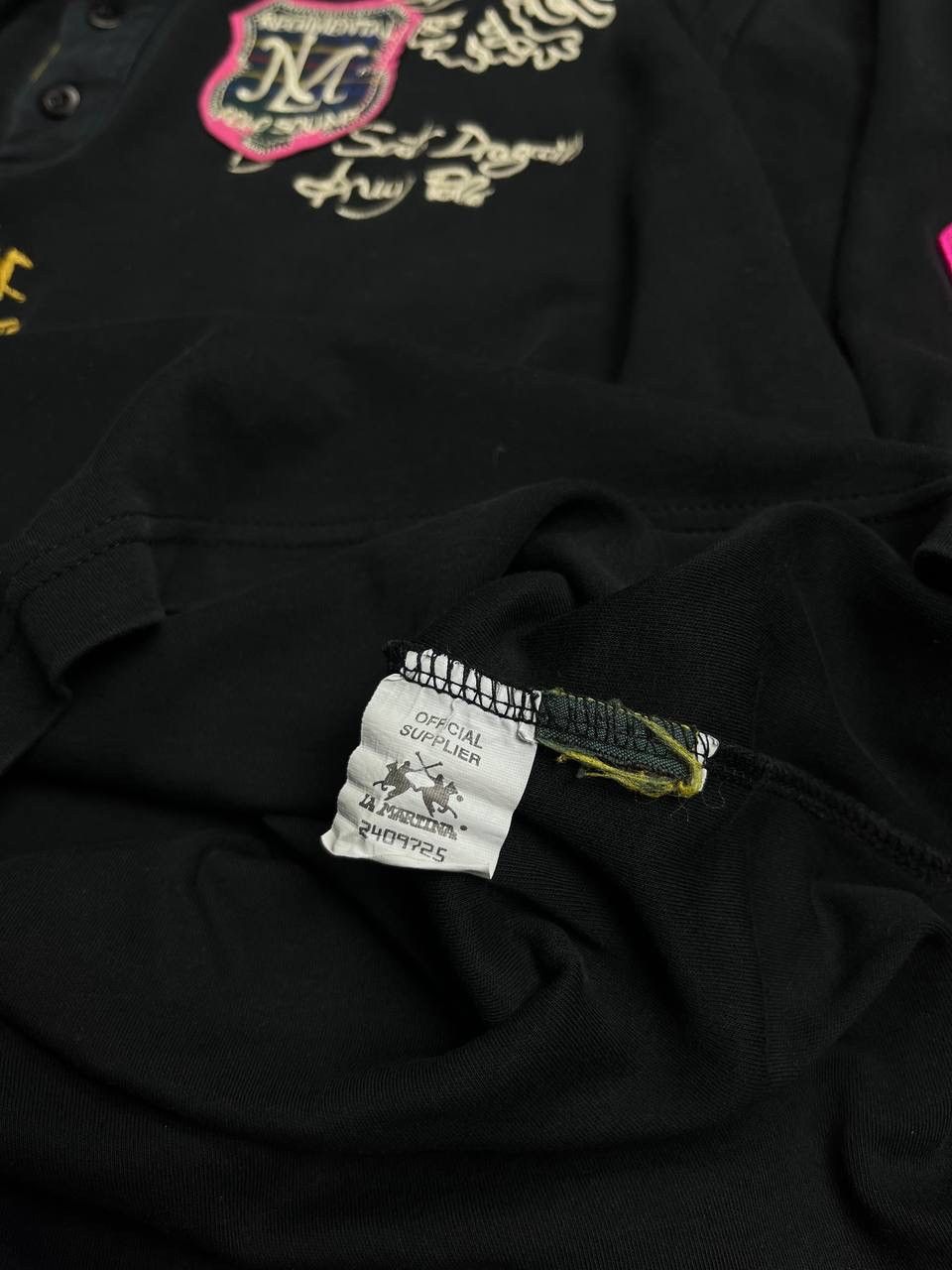 La Martina × Vintage VINTAGE LA MARTINA REGEMENTAL BOXY RUGBY SHIRT Y2K XL Size US L / EU 52-54 / 3 - 4 Thumbnail