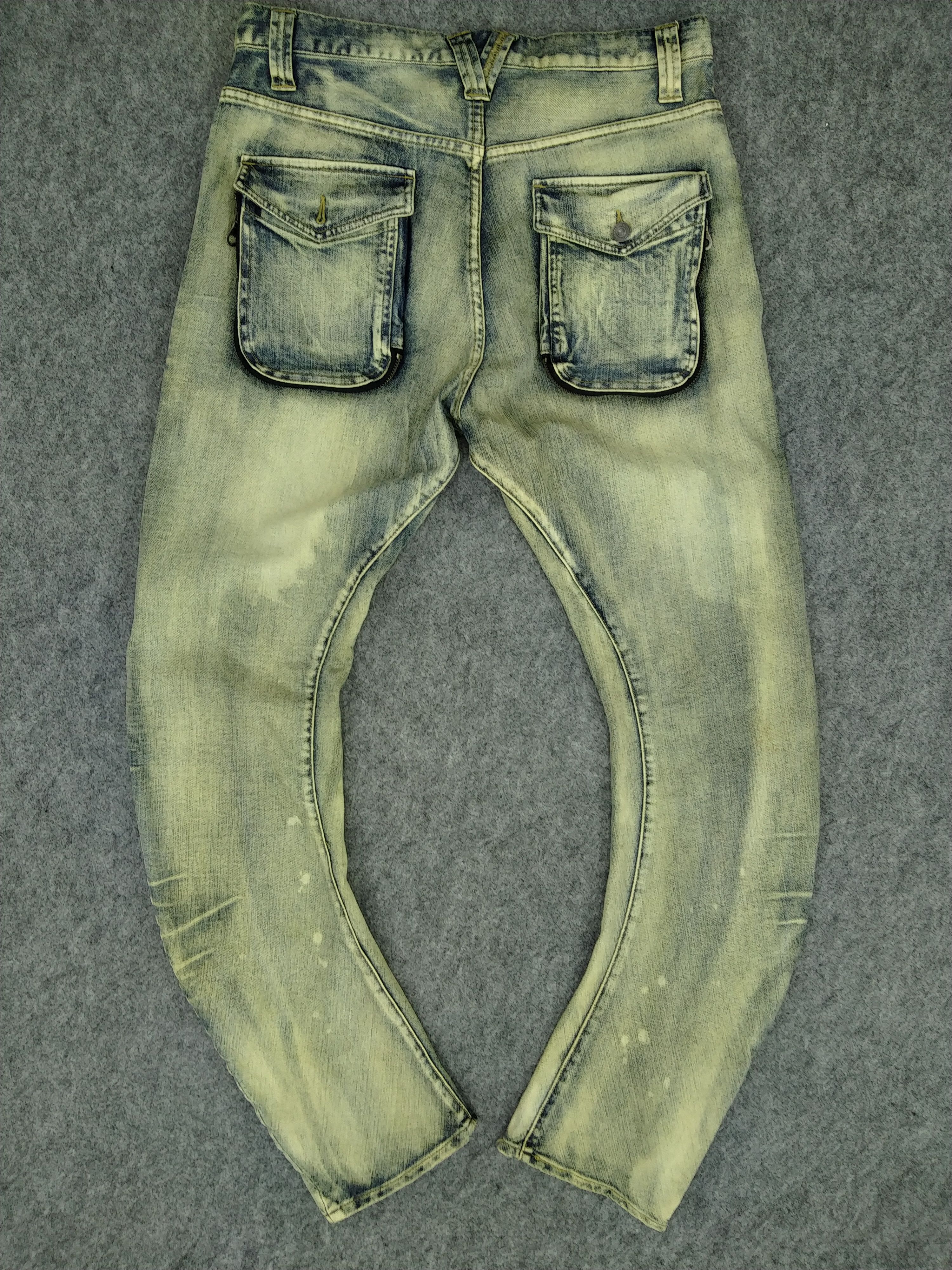 Kapital Vintage PPFM Rare KAPITAL STYLE Denim 33x31.5 -JN084 Size US 33 - 2 Thumbnail