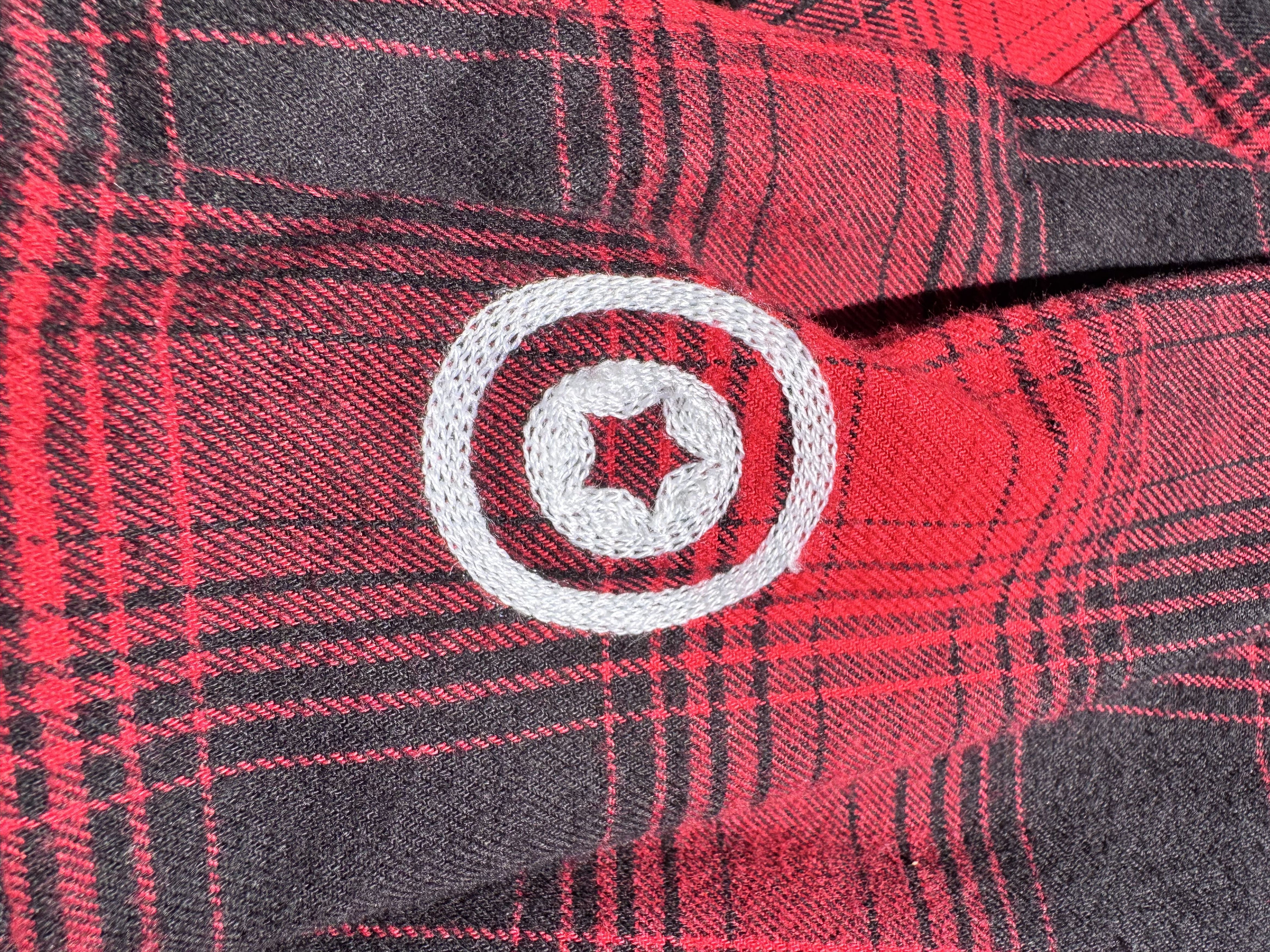 Bape a bathing ape check shark relaxed fit flannel shirt Size US M / EU 48-50 / 2 - 2 Thumbnail