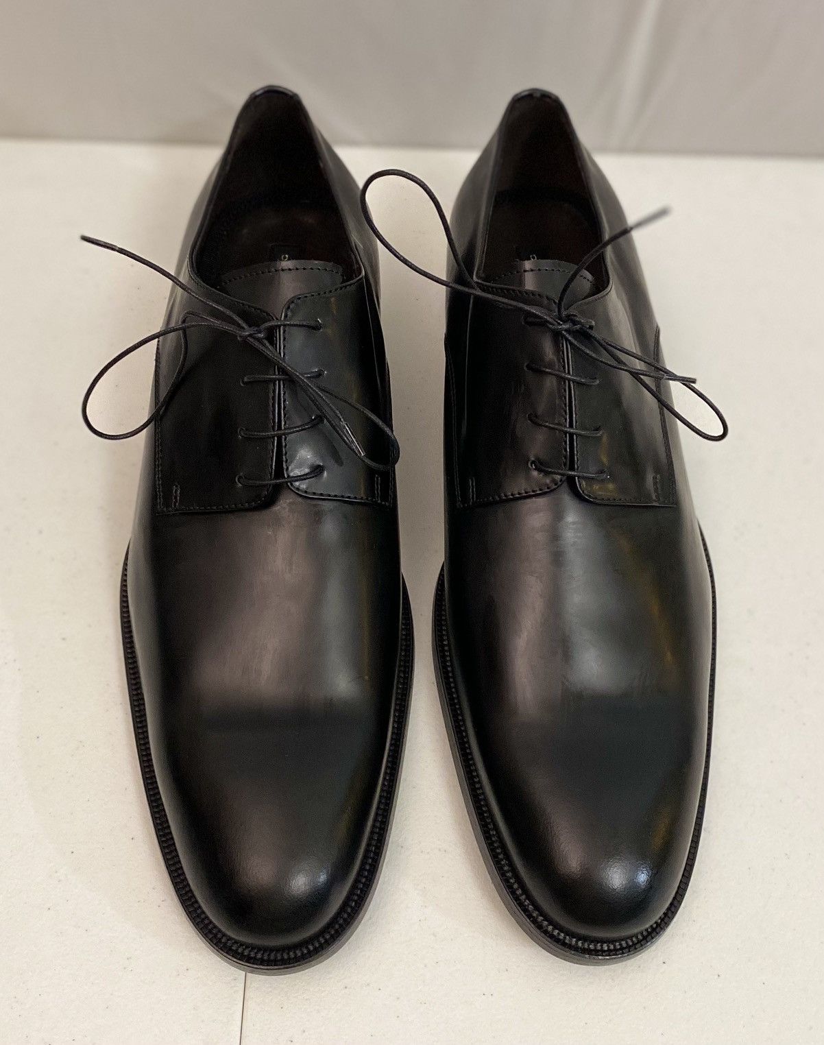 Dsquared2 Dsquared2 🇮🇹 Black Polished Leather Evening Derby 12 NEW Size US 12 / EU 45 - 13 Thumbnail