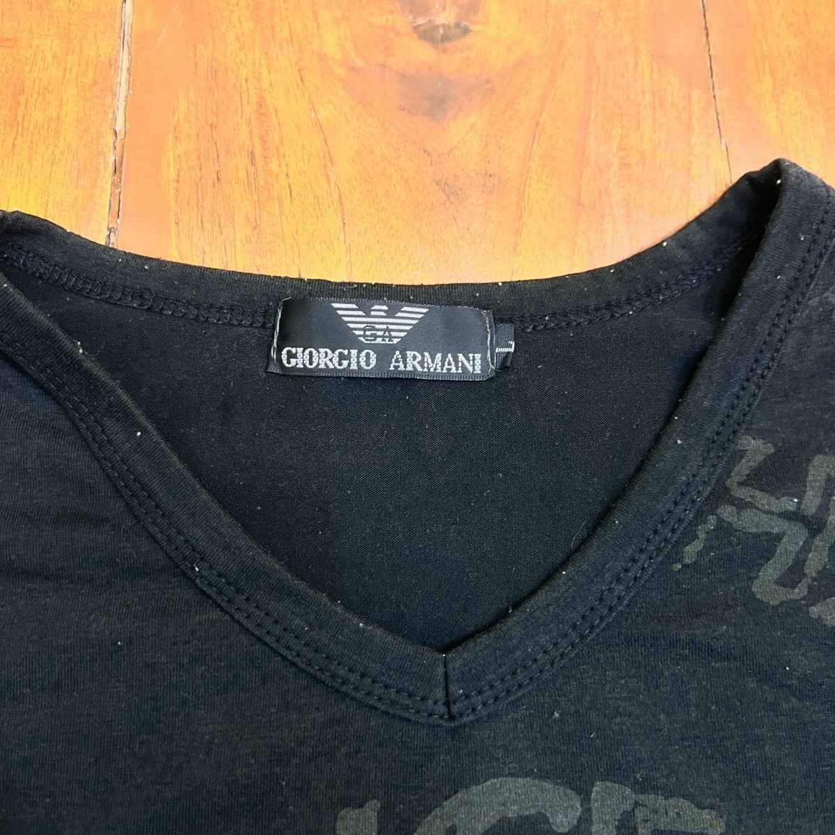 Armani Exchange Giorgio Armani long sleeves tee Size US L / EU 52-54 / 3 - 3 Thumbnail