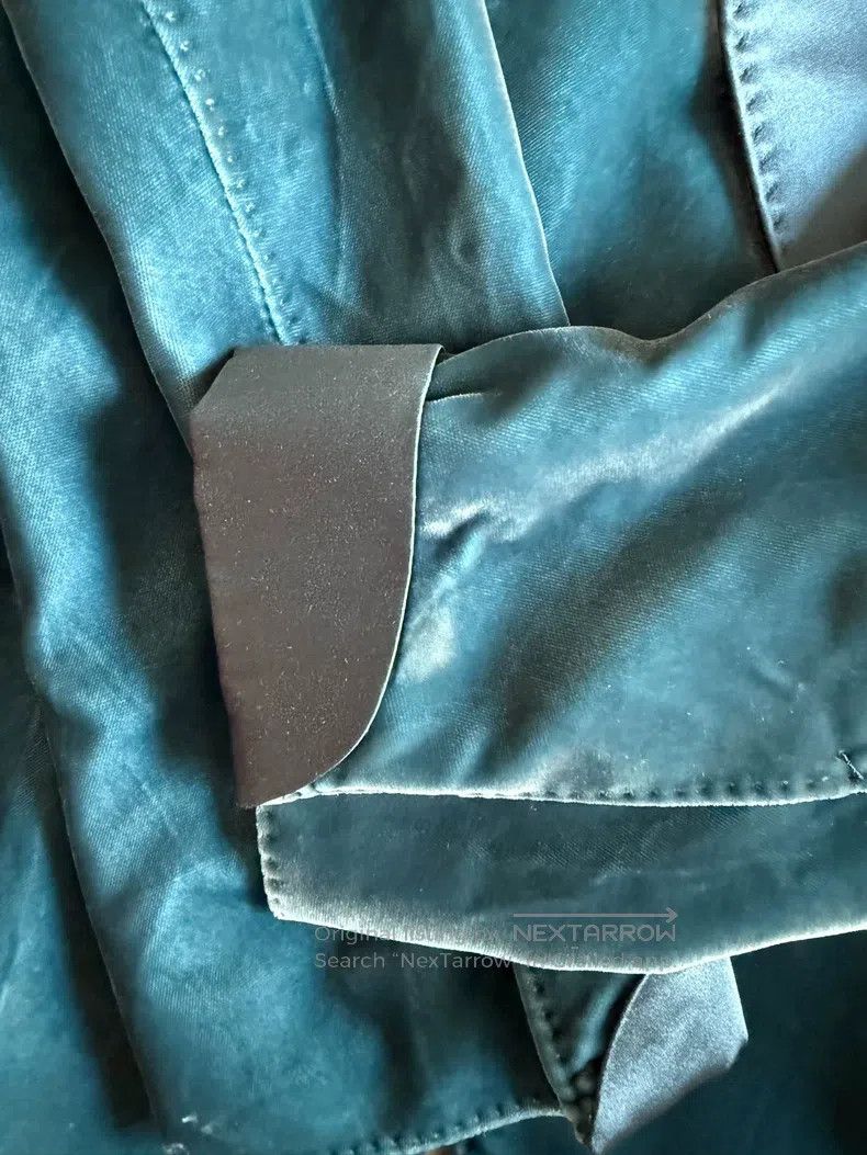 Tom Ford Tom Ford Classic Shelton shawl collar velvet blue-green ev Size 52R - 3 Thumbnail