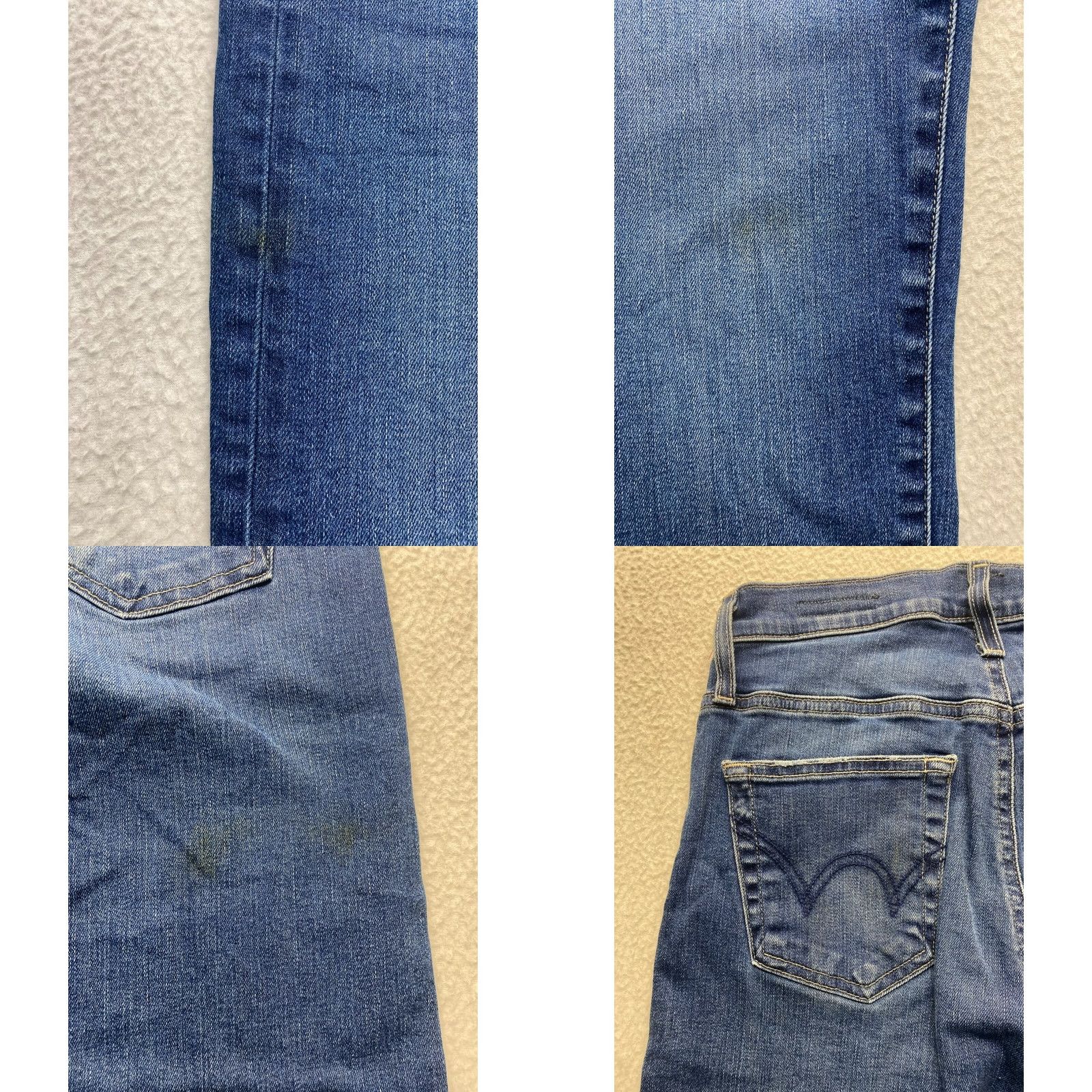 Edwin Women’s Edwin Elin Crop Straight Jeans 25 Women Blue Jeans Crop Straight Accessories: 5-pocket Women’s Size 42" / US 20 - 8 Thumbnail